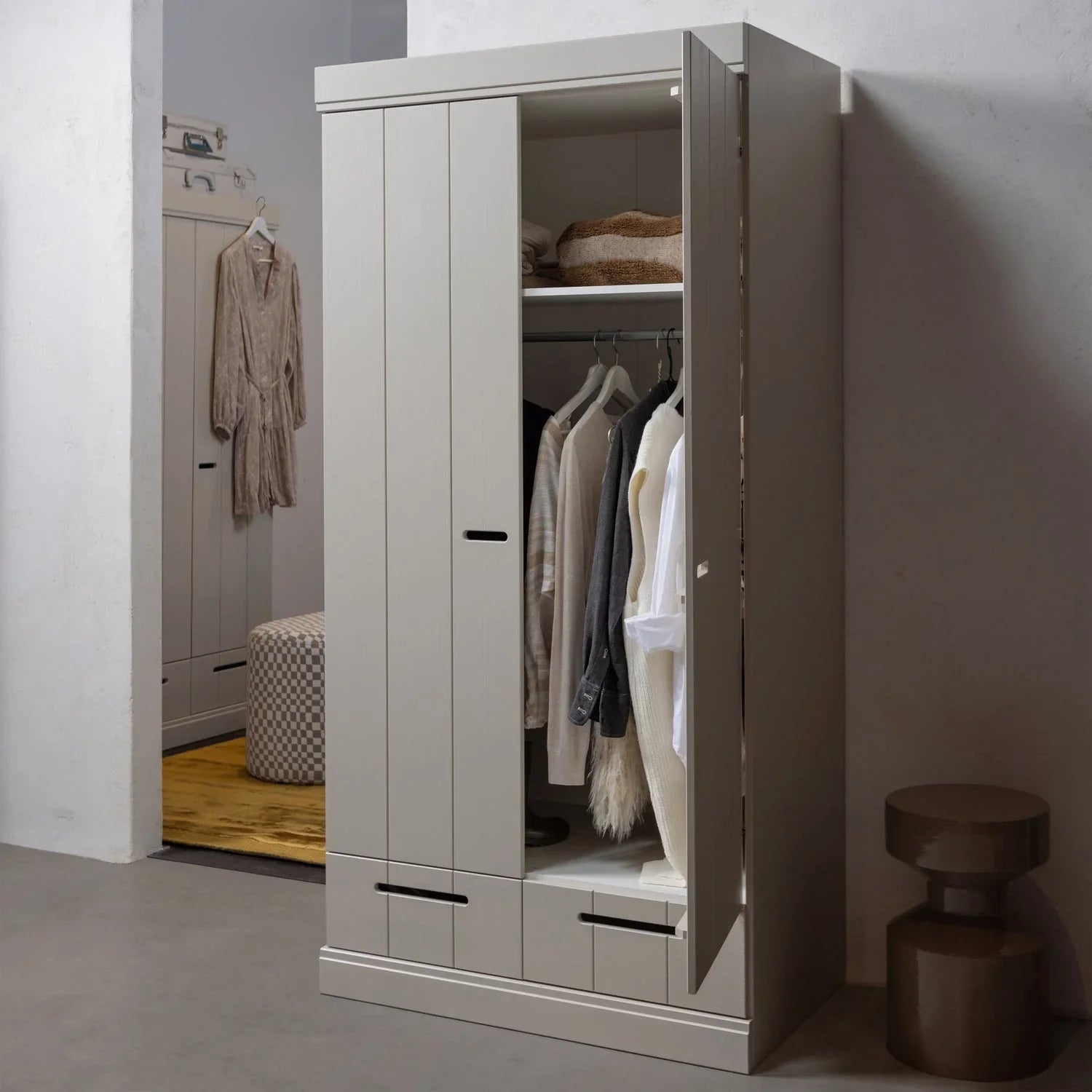 CONNECT 2-DOORS - DRAWER - STRIP DOORS DUST [fsc]