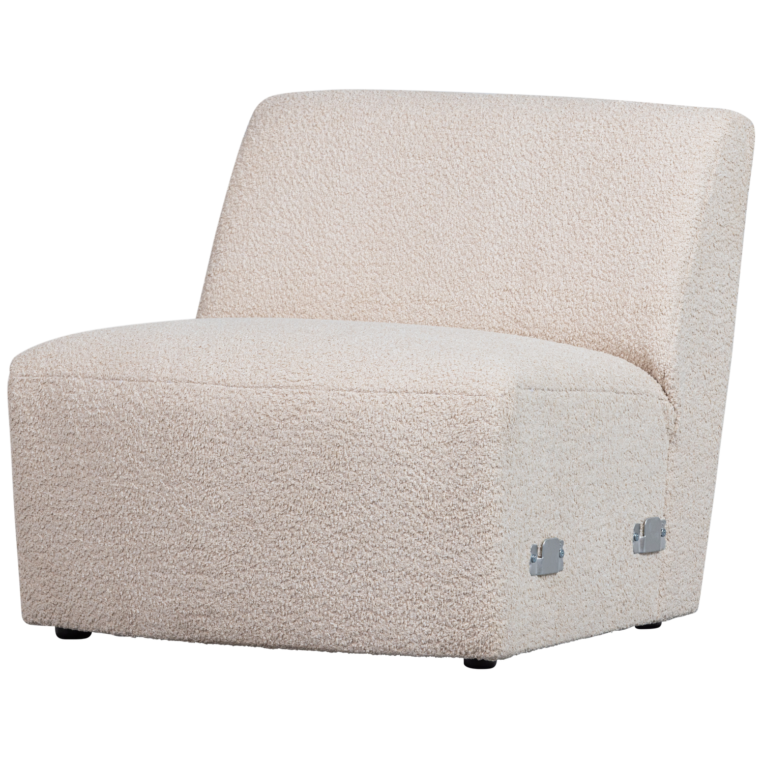 WOOOD canapea modulara COCO 1-SEATER | poliester | Creme | 70x73x72 cm