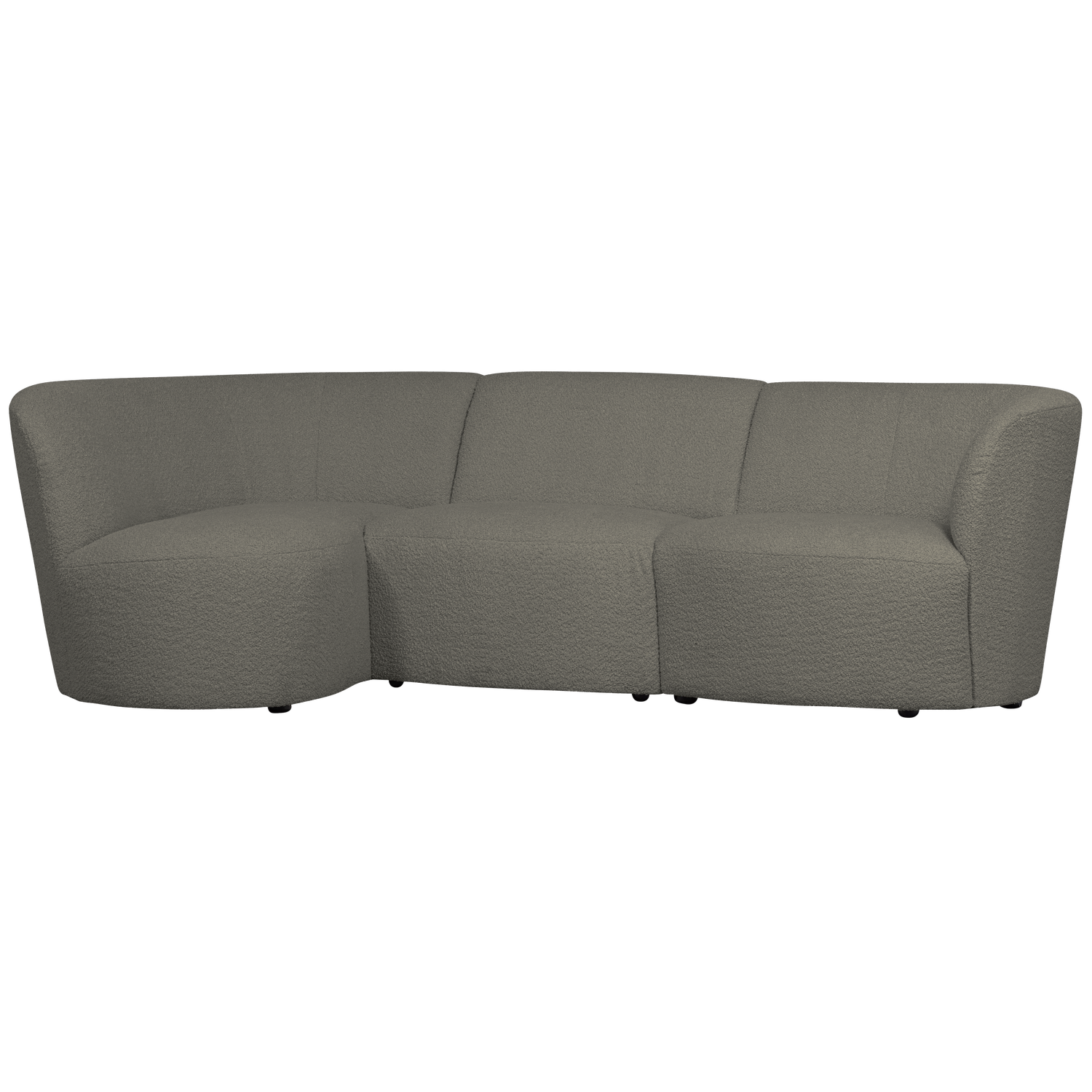 WOOOD canapea 3 locuri COCO | 100% Pes | Verde | 70x230x138 cm