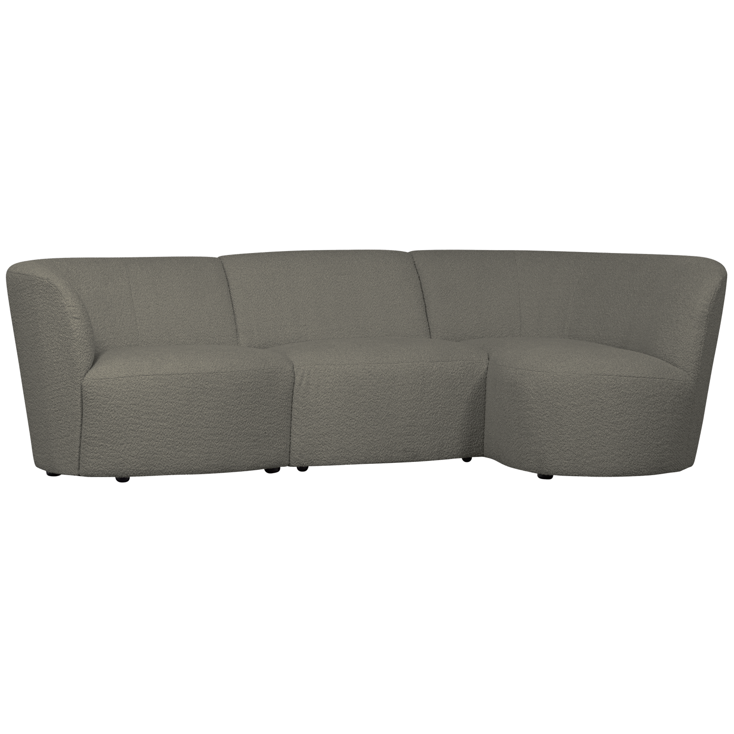 WOOOD canapea 3 locuri COCO | 100% Pes | Verde | 70x230x138 cm