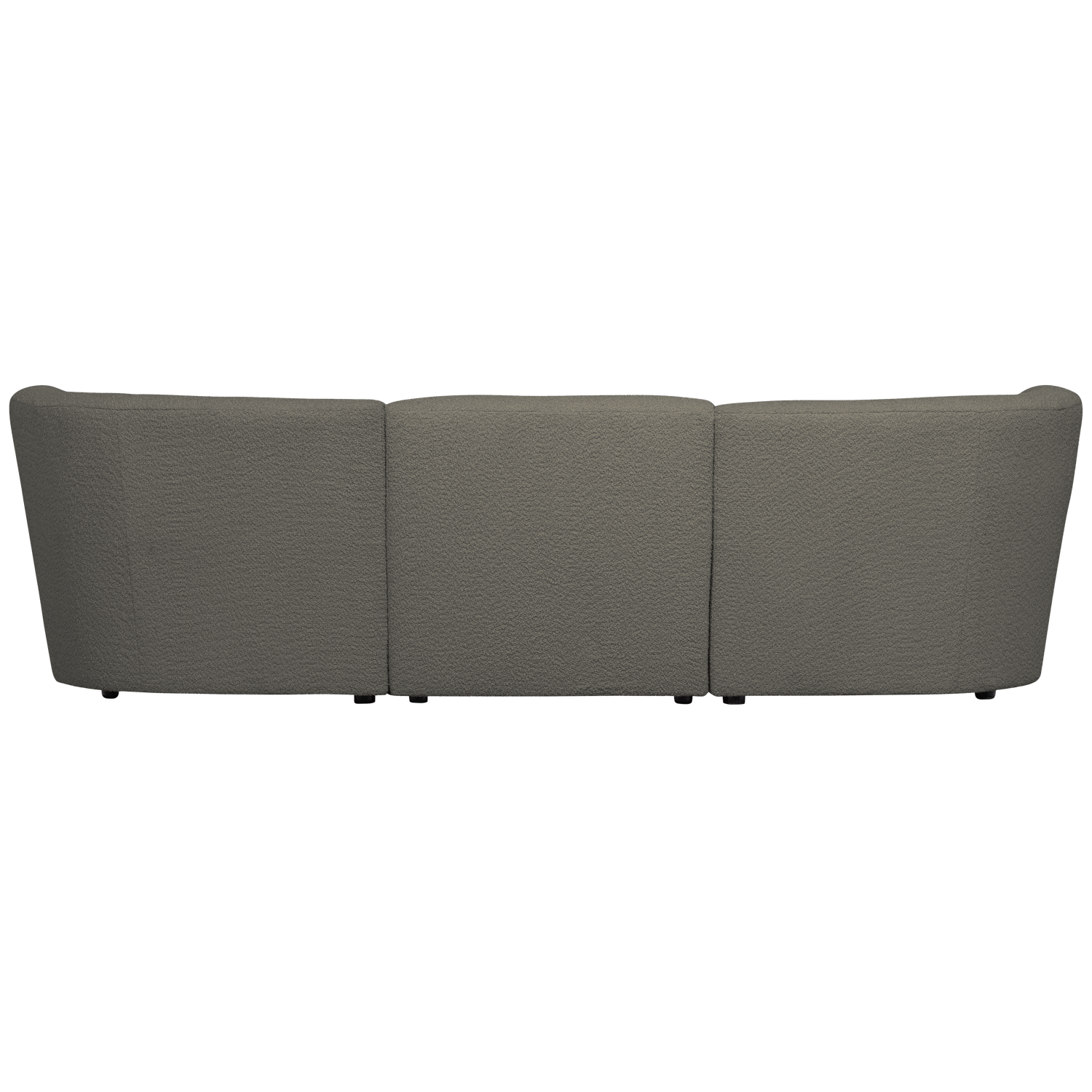 WOOOD canapea 3 locuri COCO | 100% Pes | Verde | 70x227x72 cm