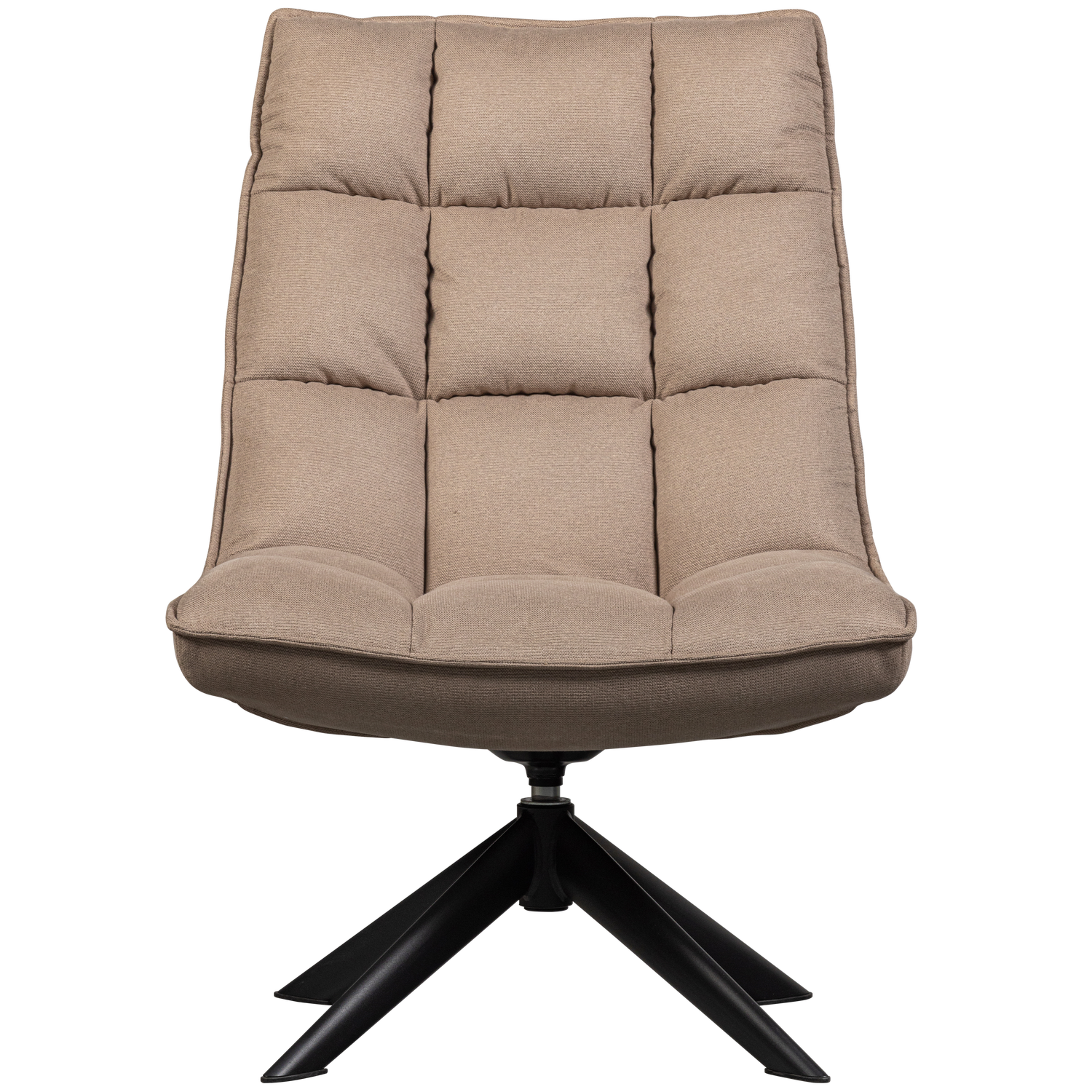 WOOOD fotoliu JOUKE SWIVEL ARMCHAIR | 100% Pes | Nisipiu | 97x70x85 cm