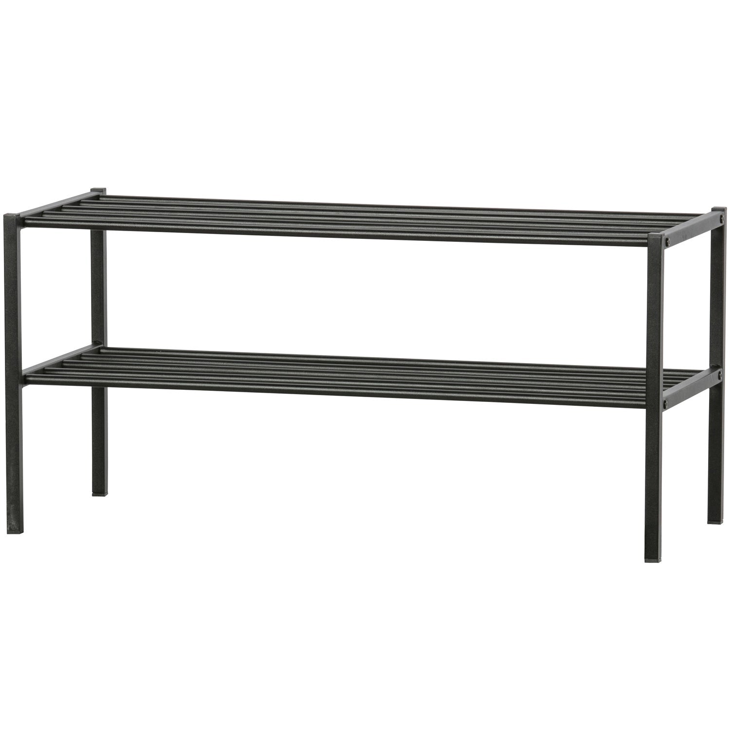 WOOOD pantofar FERRO SHOE | Fier | Negru | 40x85x35 cm