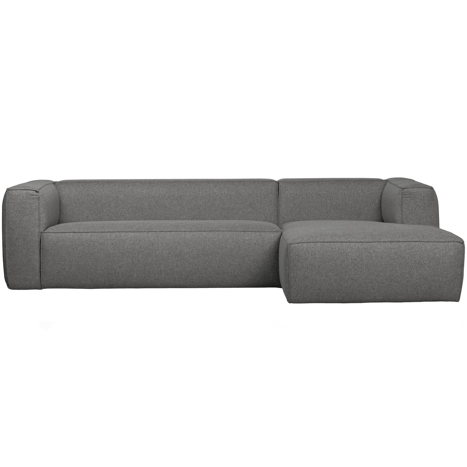 WOOOD canapea colt BEAN | 85% Pes / 15% Cot | Gri | 73x305x175 cm