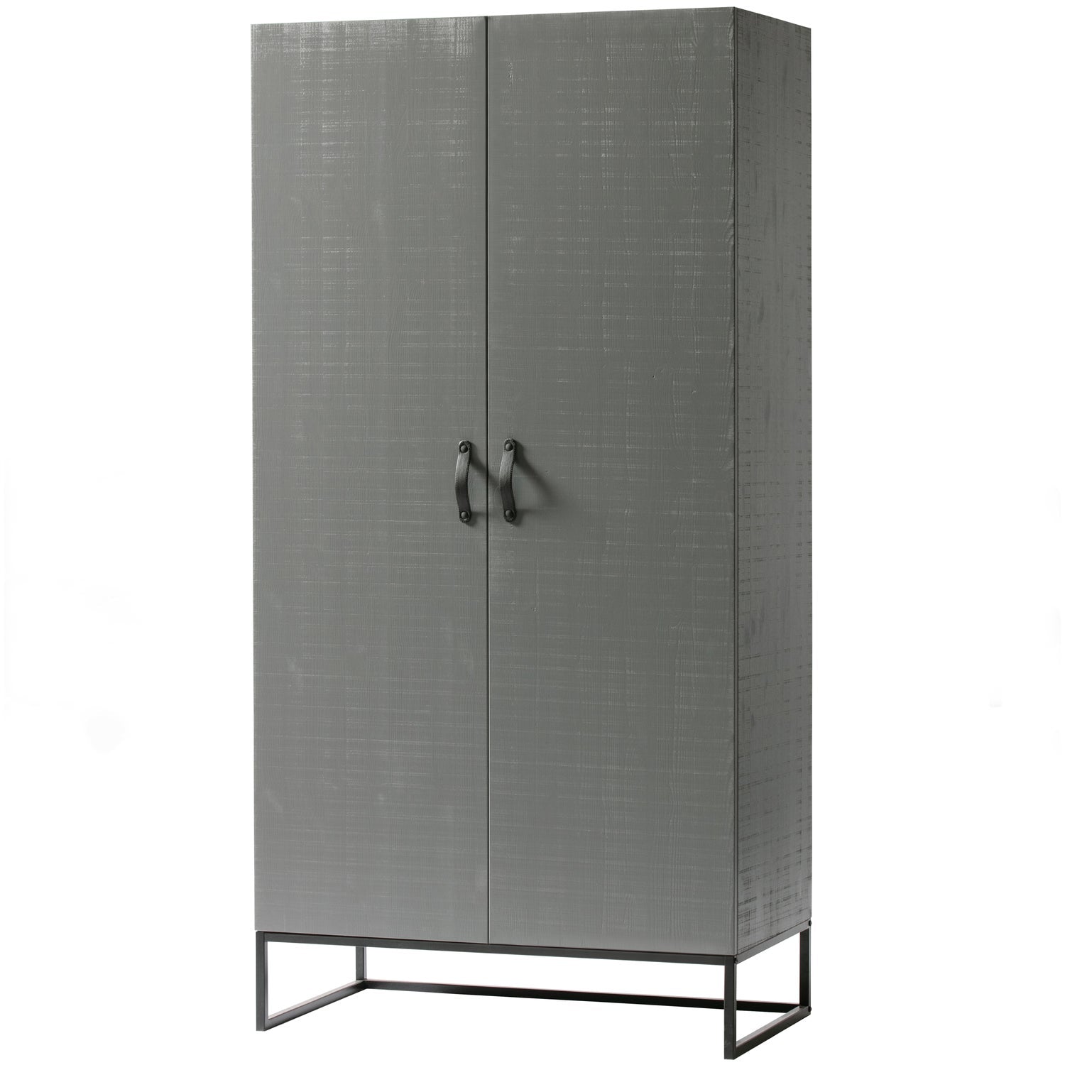 WOOOD dulap copii MORRIS | Pin | Loam | 195x100x53 cm