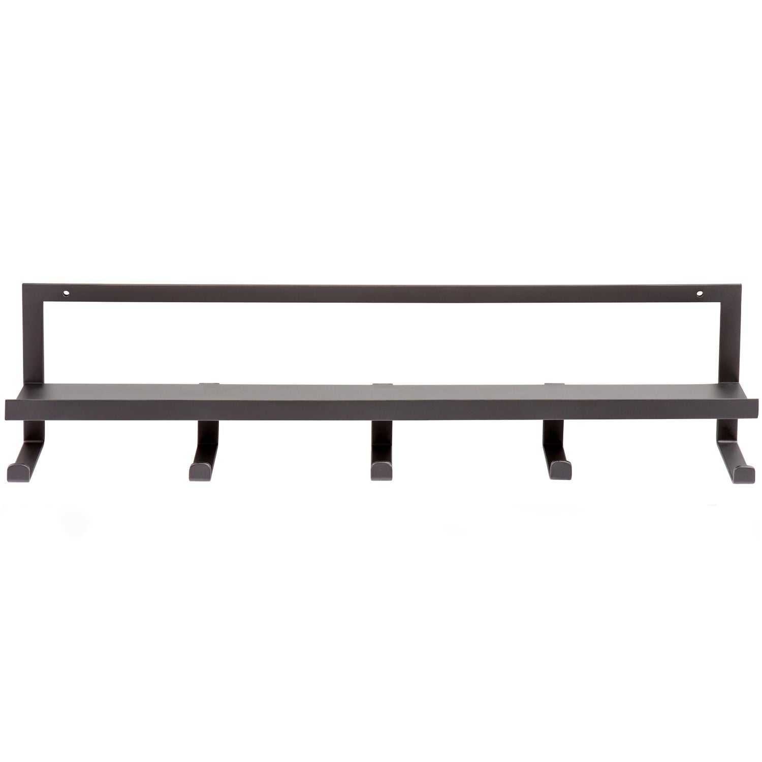 WOOOD cuier QUINN COATRACK 5 | Metal | Negru | 13x50x7 cm