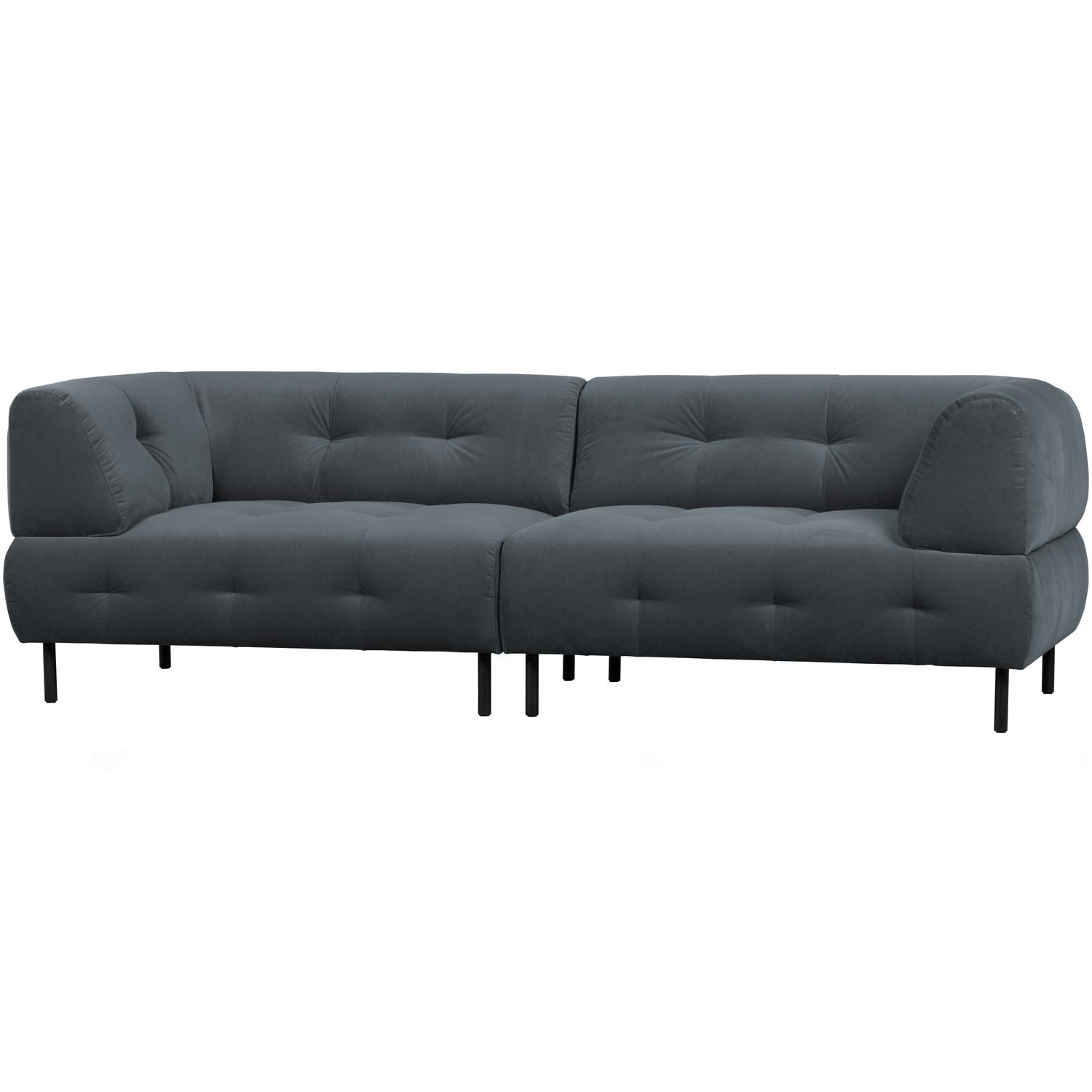 WOOOD canapea 4 locuri LLOYD | 80% Pes / 20% Cot | Cloud | 75x245x90 cm