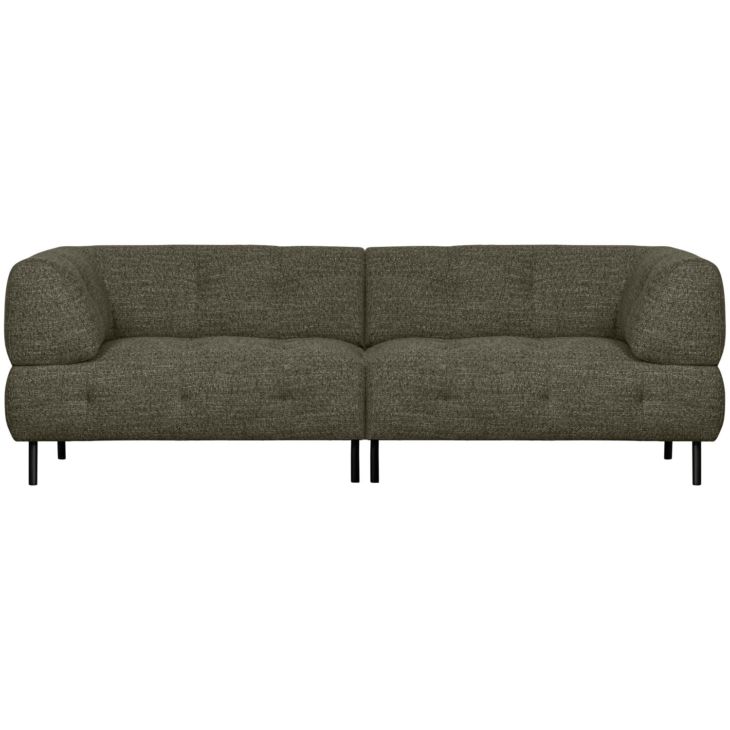 WOOOD canapea 4 locuri LLOYD | 94% pes / 6% ny | Verde | 75x245x90 cm