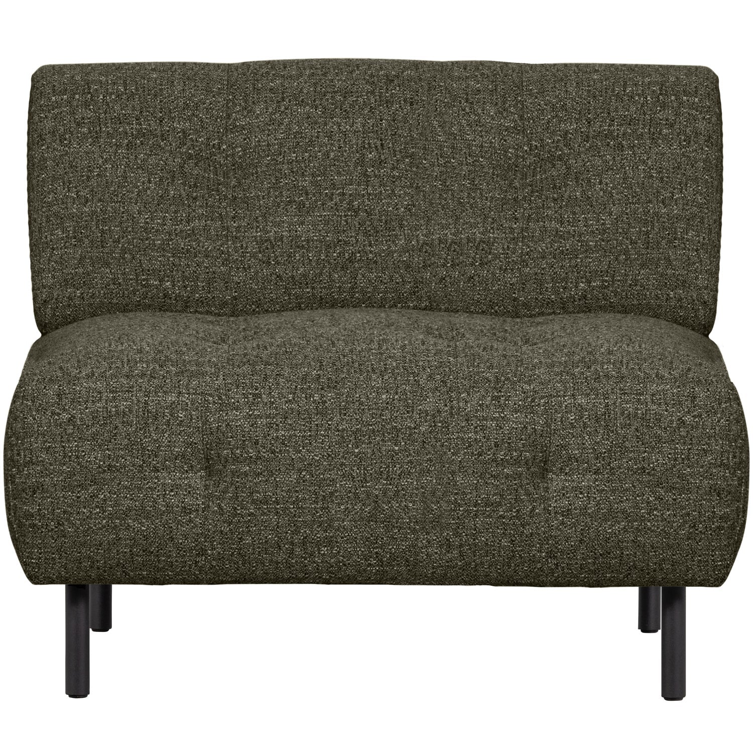 LLOYD ARMCHAIR COARSE WOVEN GREEN MELANGE
