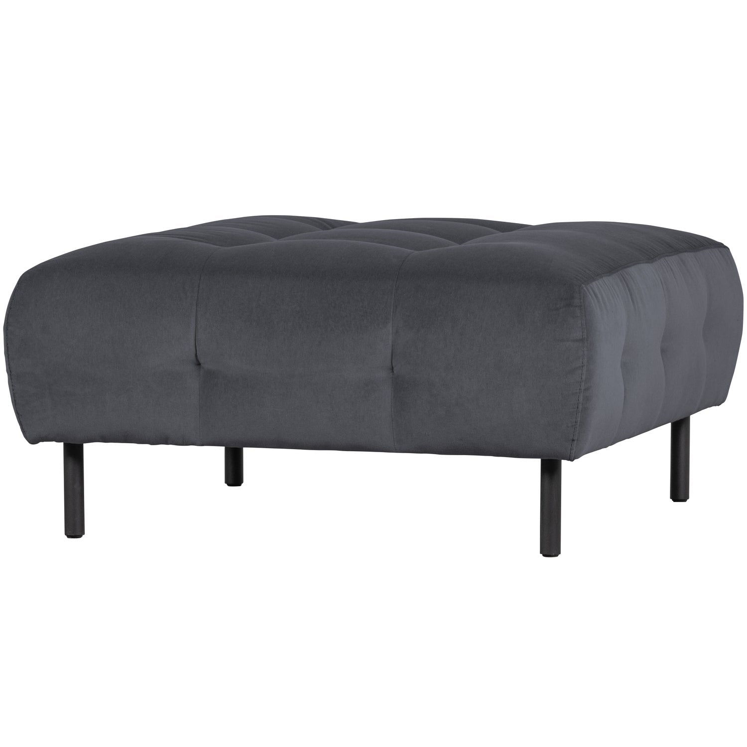 WOOOD taburet LLOYD | 80% Pes / 20% Cot | Cloud | 45x90x90 cm