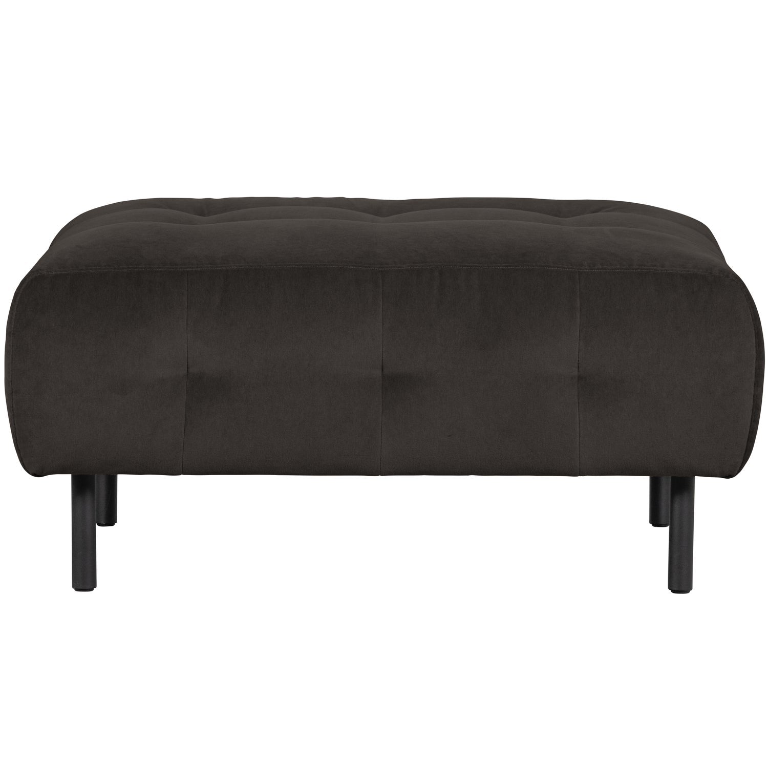 WOOOD taburet LLOYD | 80% Pes / 20% Cot | Cast Iron | 45x90x90 cm