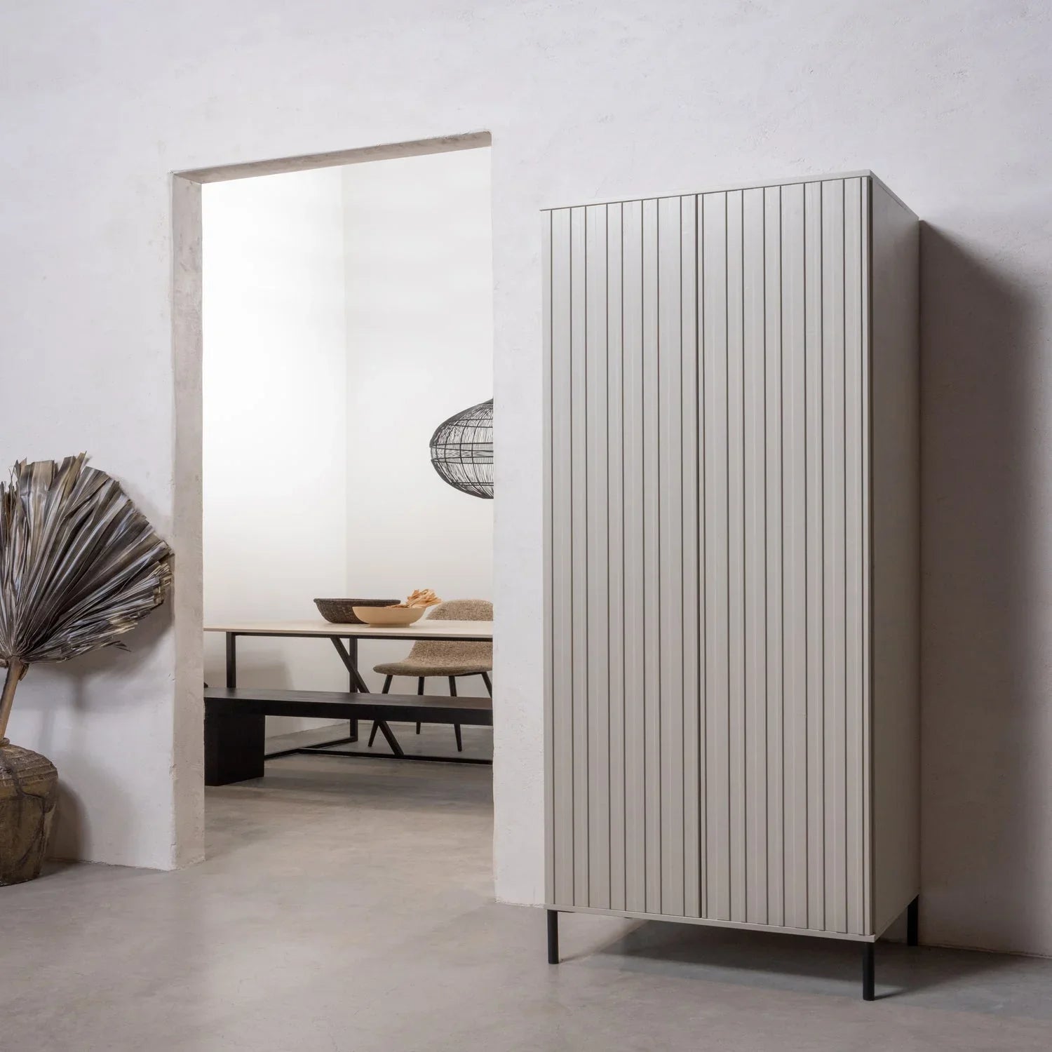 NEW GRAVURE CABINET WITH DRAWER PINE DUST [fsc]