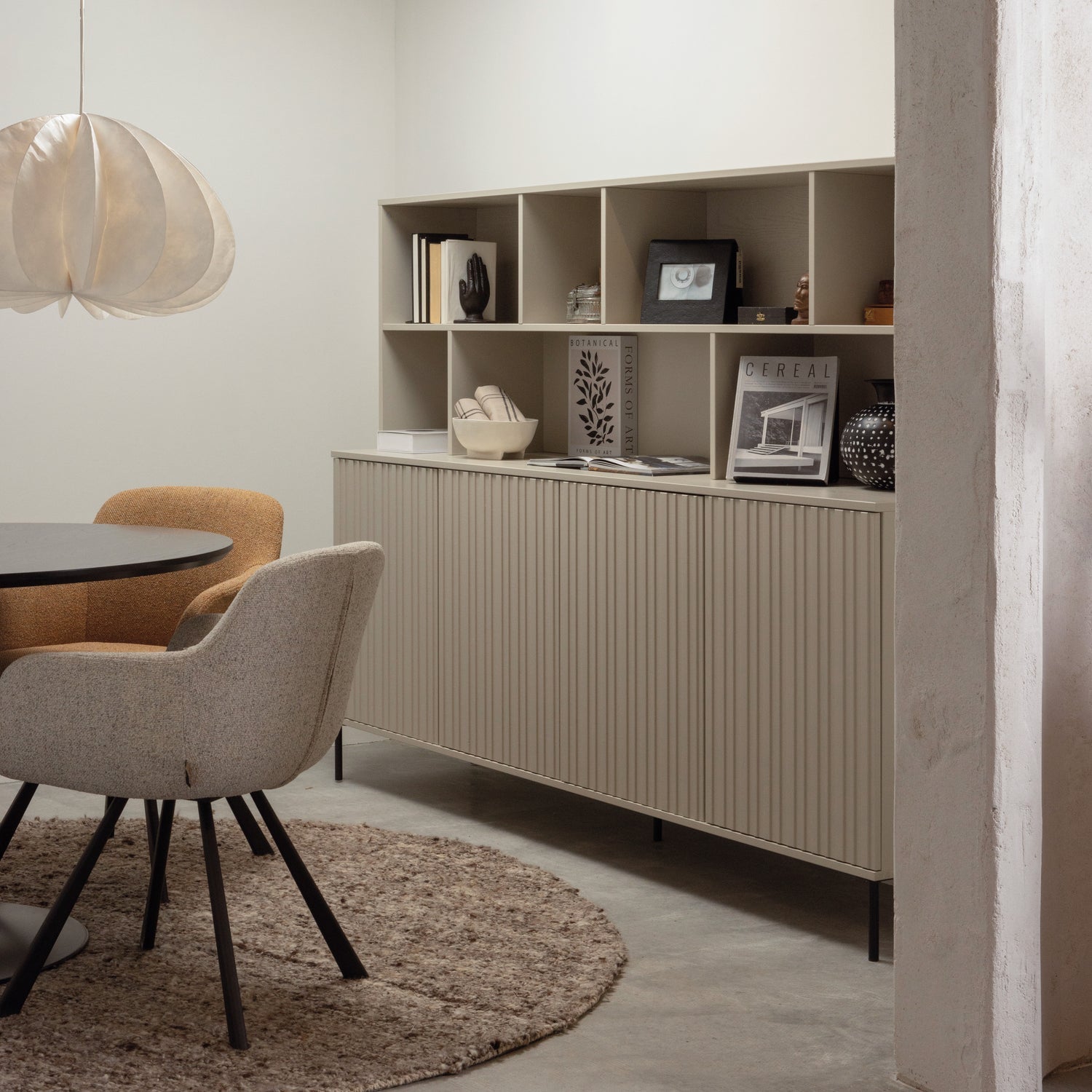 NEW GRAVURE WALL CABINET PINE DUST [fsc]