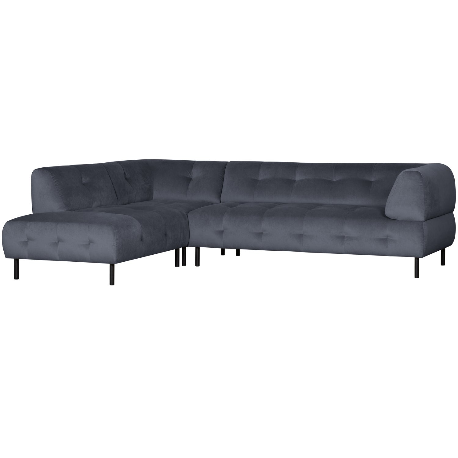 WOOOD canapea colt LLOYD | 80% pes / 20% cot | Cloud | 77x267x205 cm