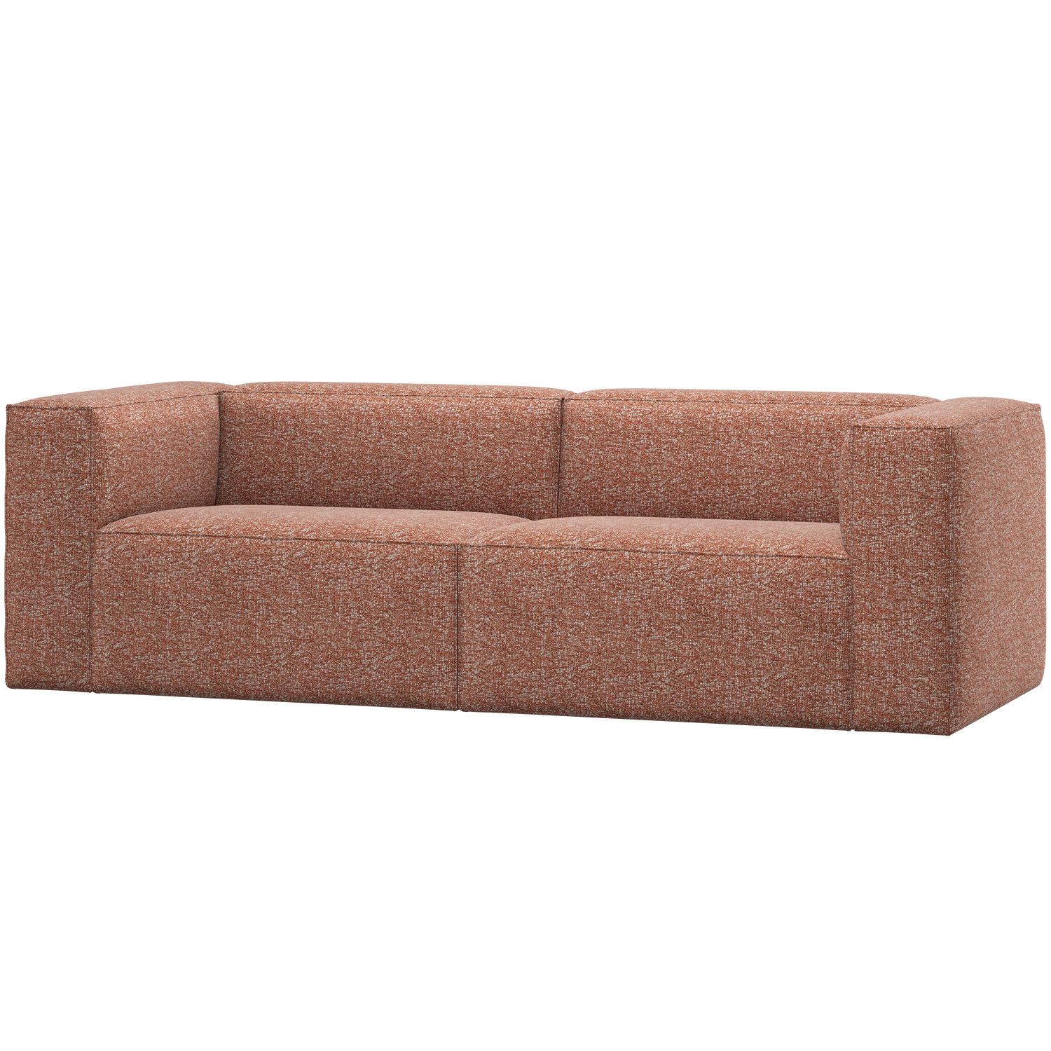 WOOOD canapea 3 locuri BEAN 3,5-SEATER TERRA MELANGE | 100% Pes | Terra Melange | 73x242x96 cm