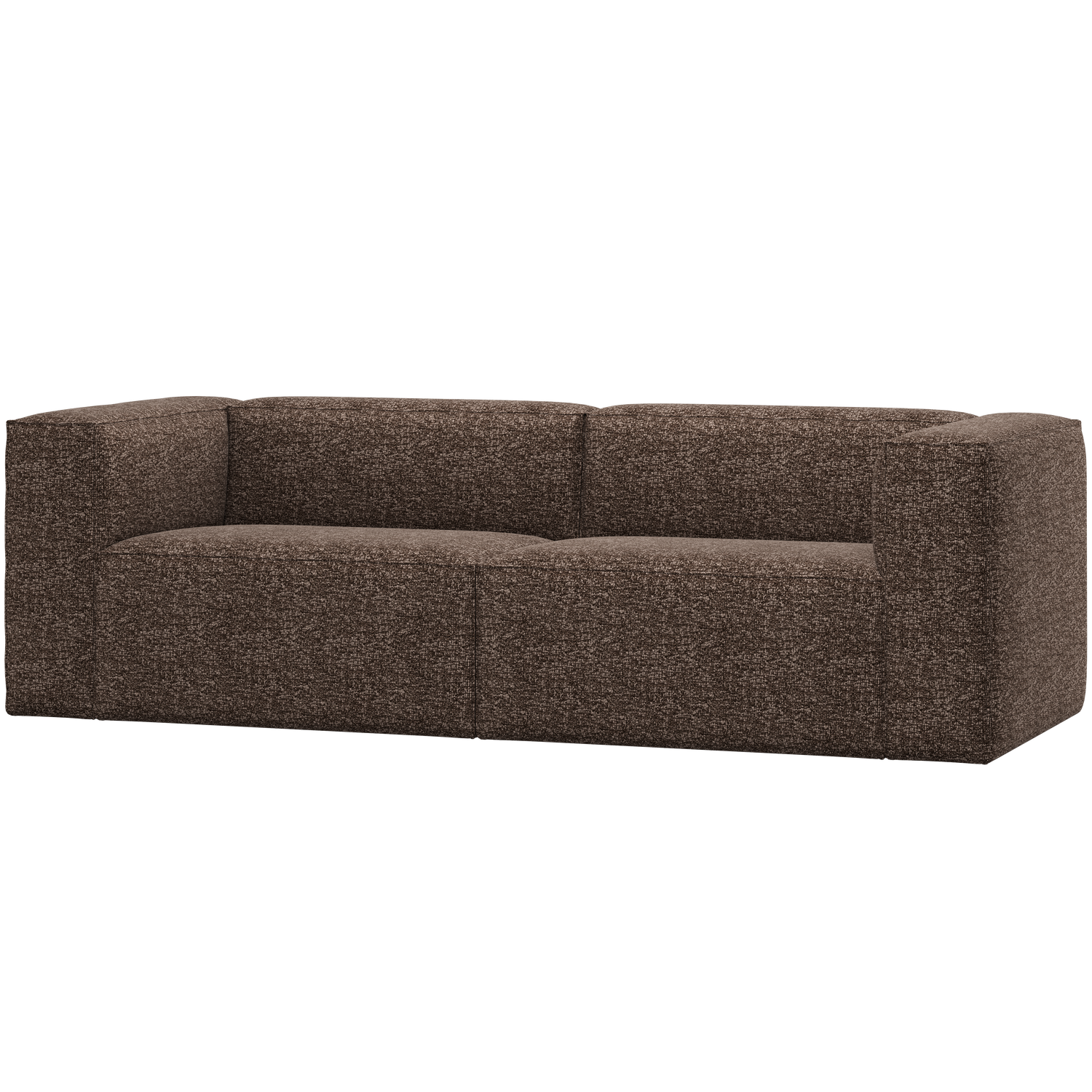 WOOOD canapea 3 locuri BEAN 3,5-SEATER | 100% Pes | Maro | 73x242x96 cm