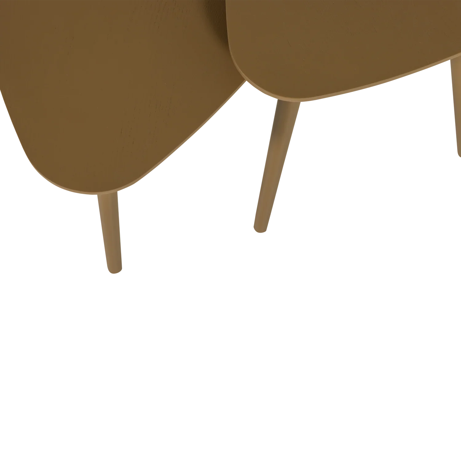 NILA SIDE TABLES WOOD MUD - SET OF 2