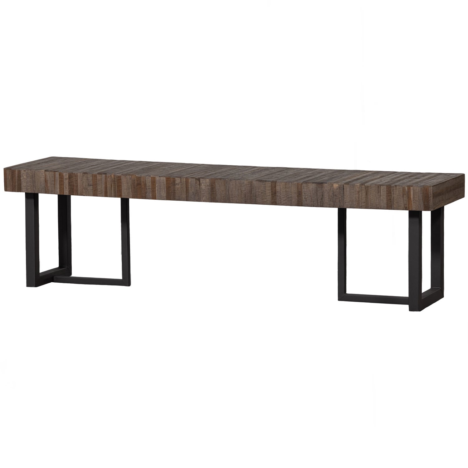MAXIME DINING BENCH RECYCLED WOOD NATURAL 160CM