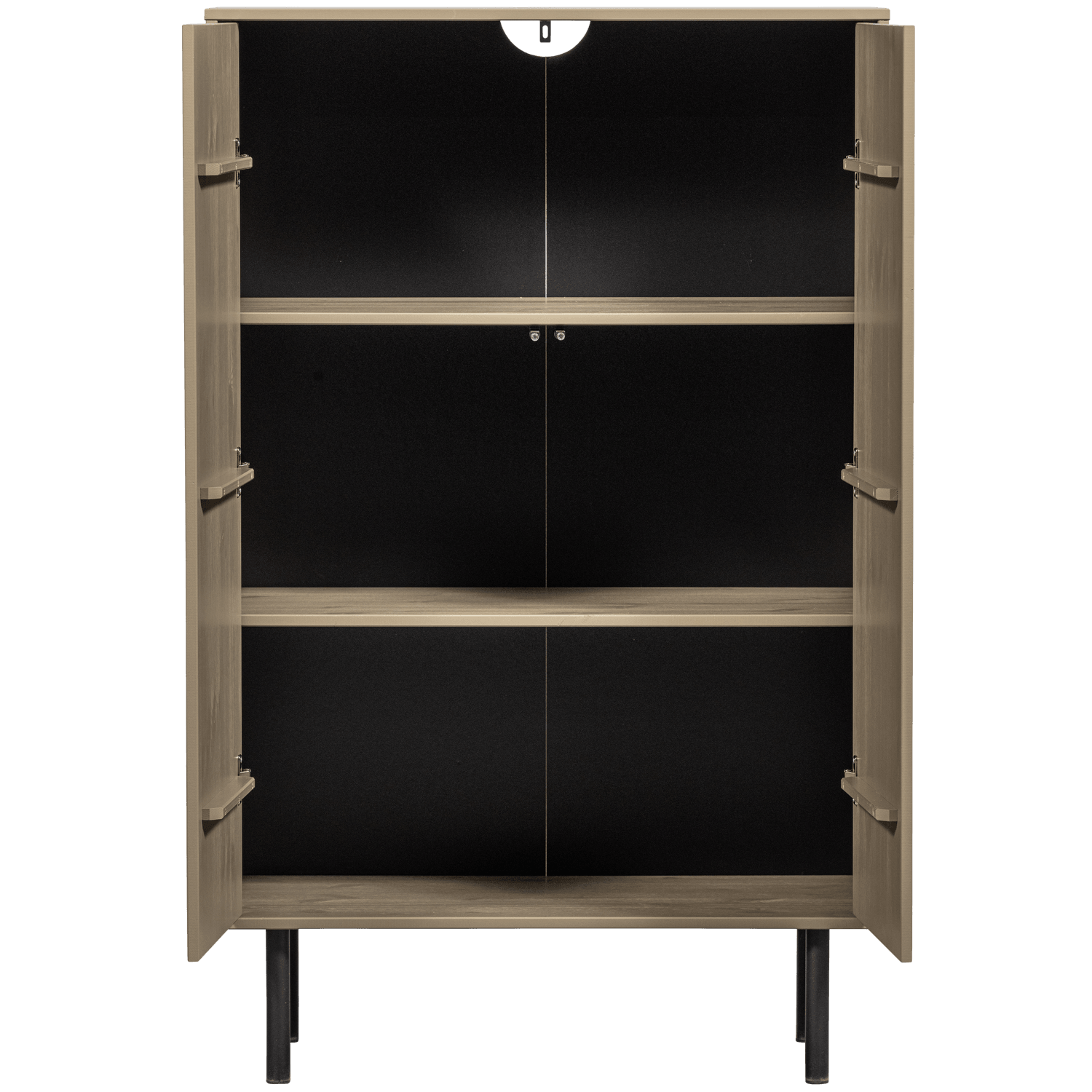 CADIZ STORAGE CABINET PINE MUD [fsc]