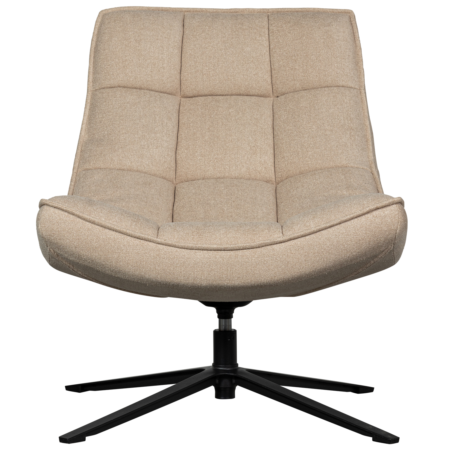 WOOOD fotoliu MAUDI SWIVEL ARMCHAIR | 100% Pes | Natural | 84x74x86 cm