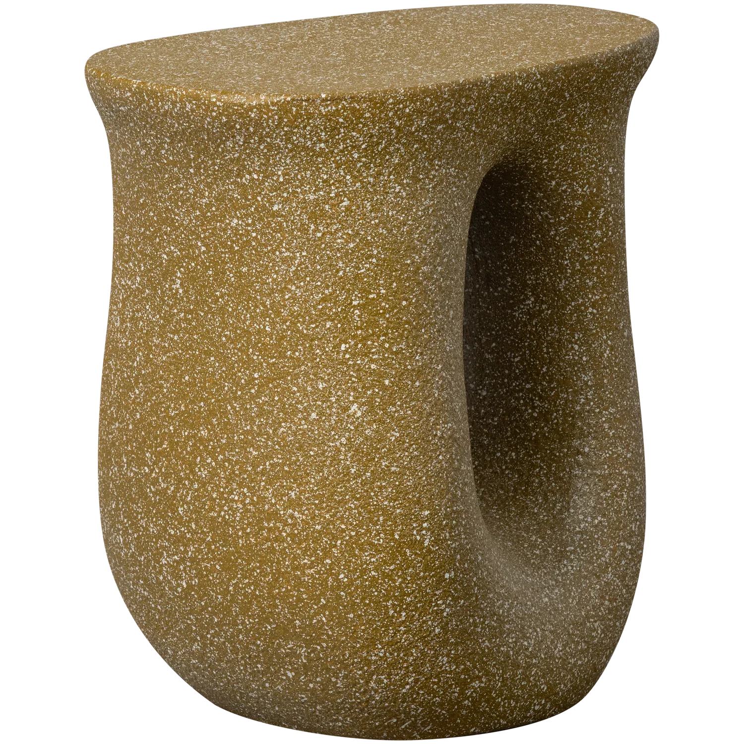 MOSON SIDE TABLE WITH DOTS GREEN