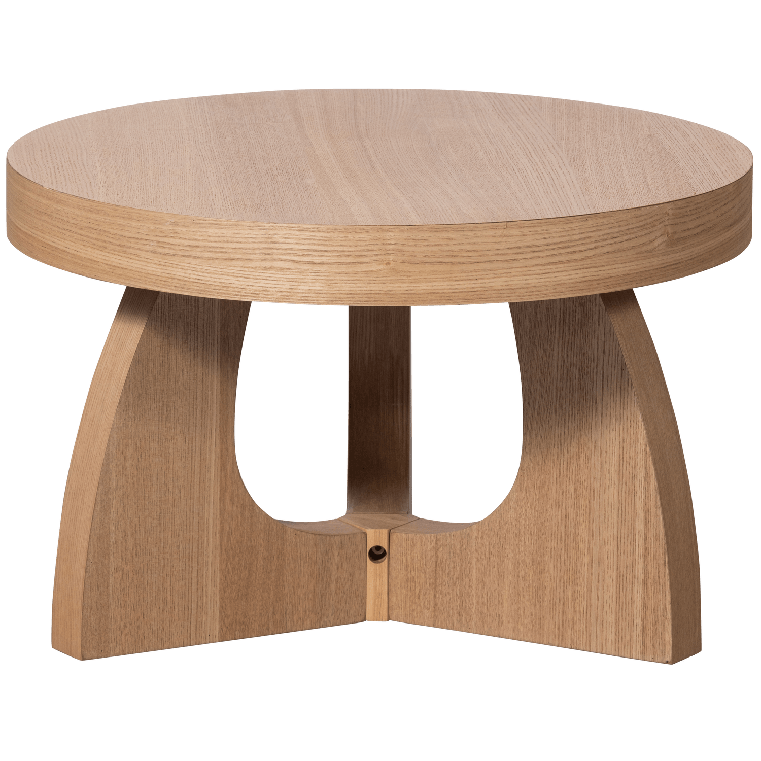 TALA SIDE TABLE MDF VENEER NATURAL 35xO55CM