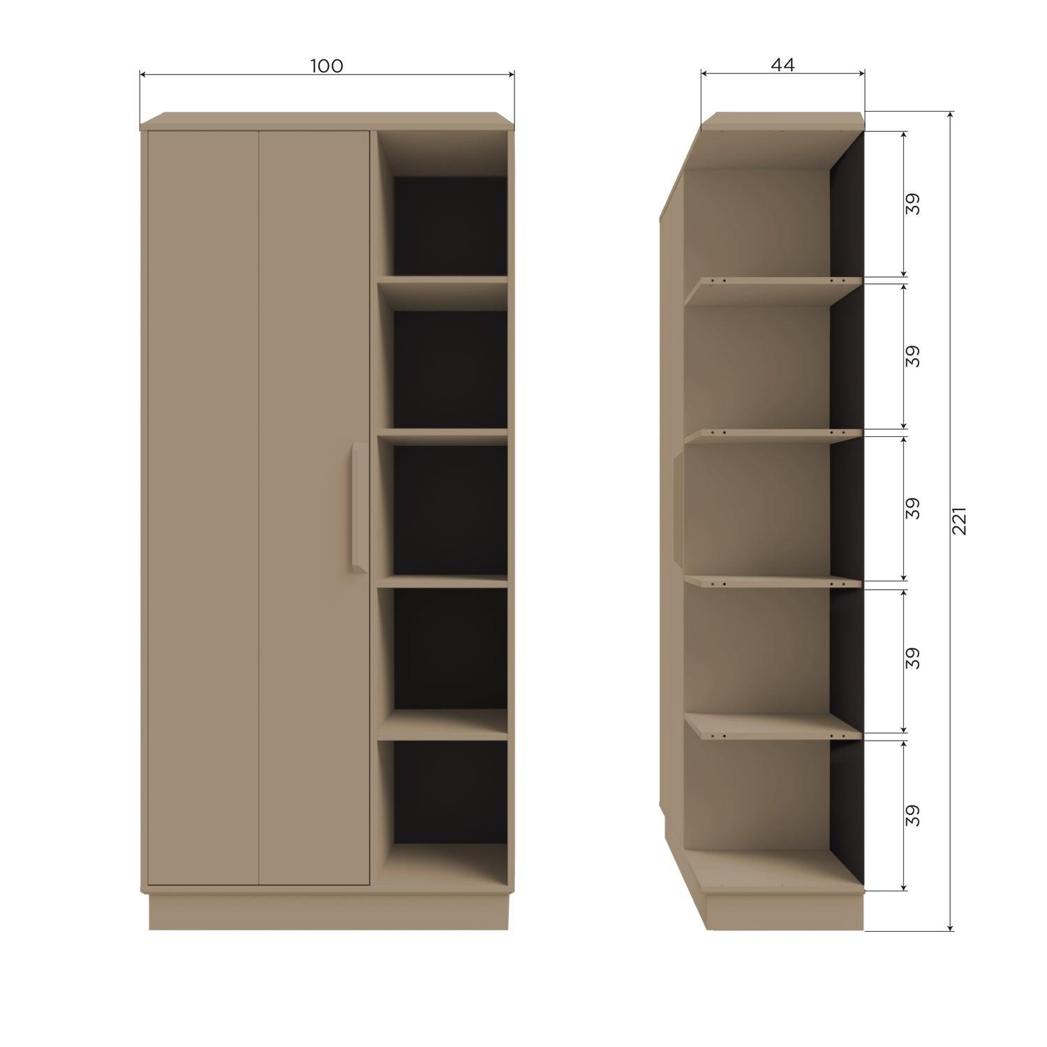 LOWEN STORAGE CABINET PINE MUD [fsc]