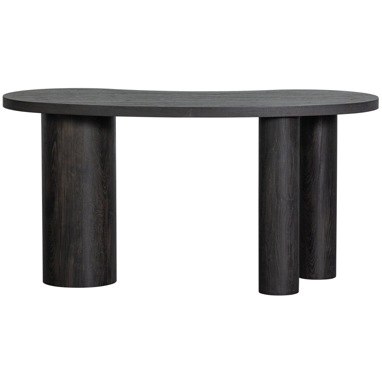 MAAN ORGANIC SIDETABLE/DESK MDF DARK BROWN