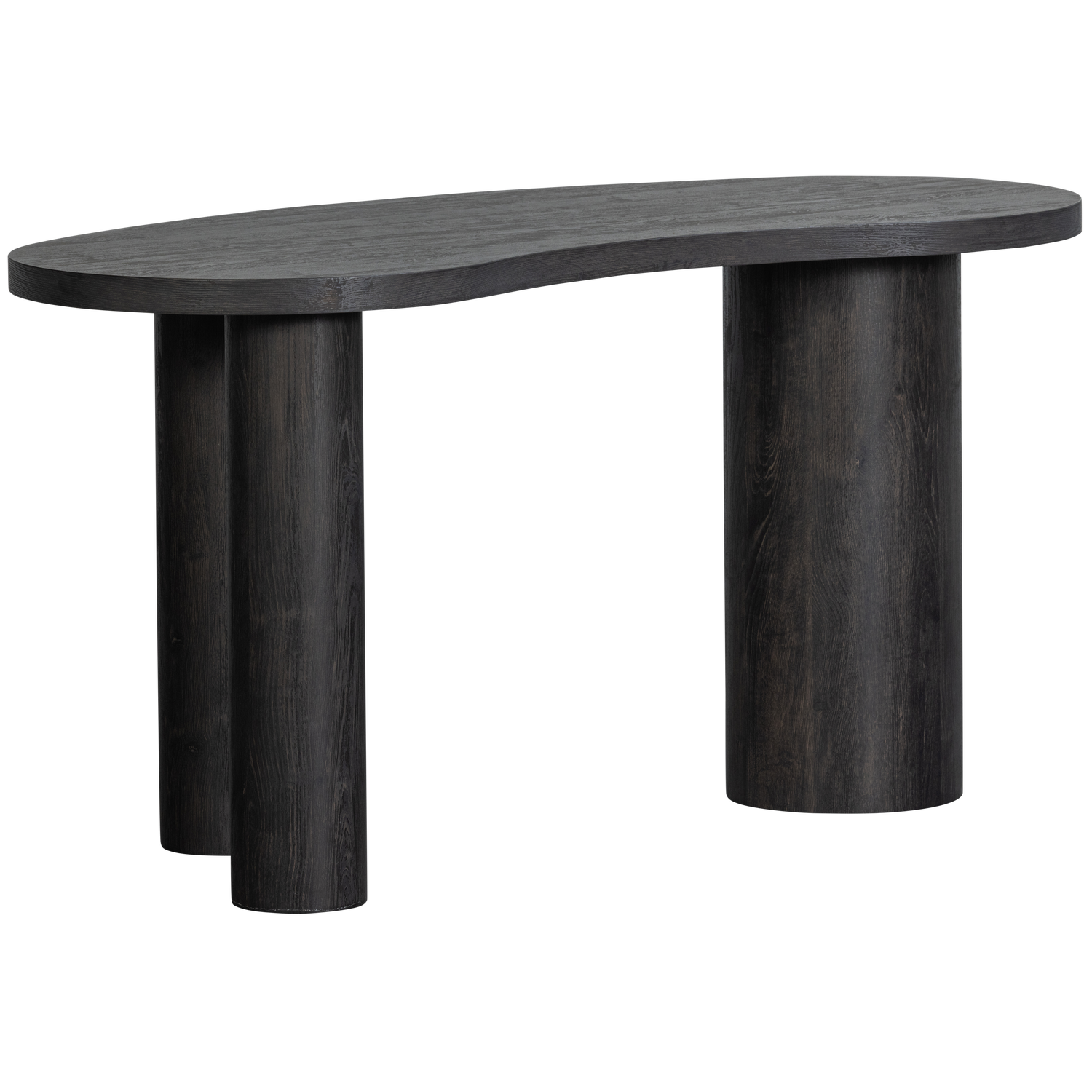 MAAN ORGANIC SIDETABLE/DESK MDF DARK BROWN
