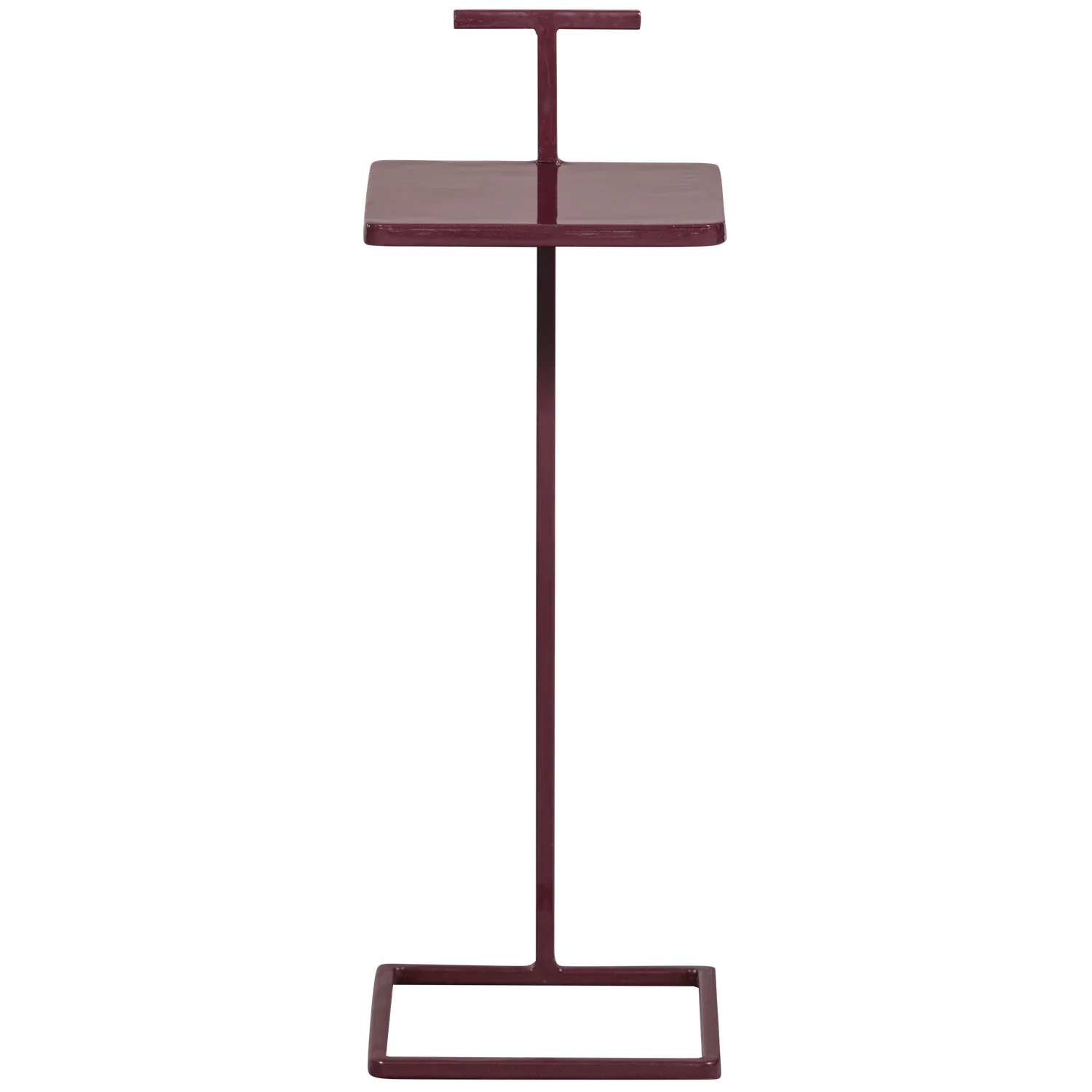 TOSTE SIDE TABLE METAL AUBERGINE