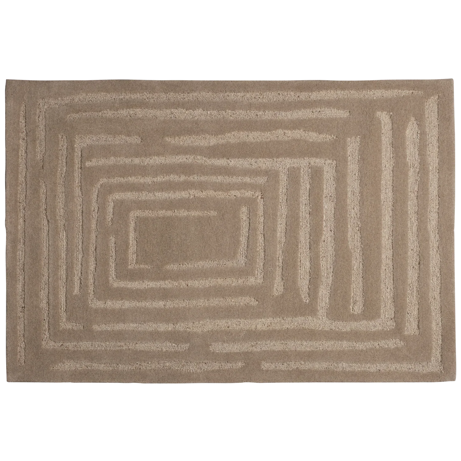 ALICIA RUG WOOL SAND 170x240CM