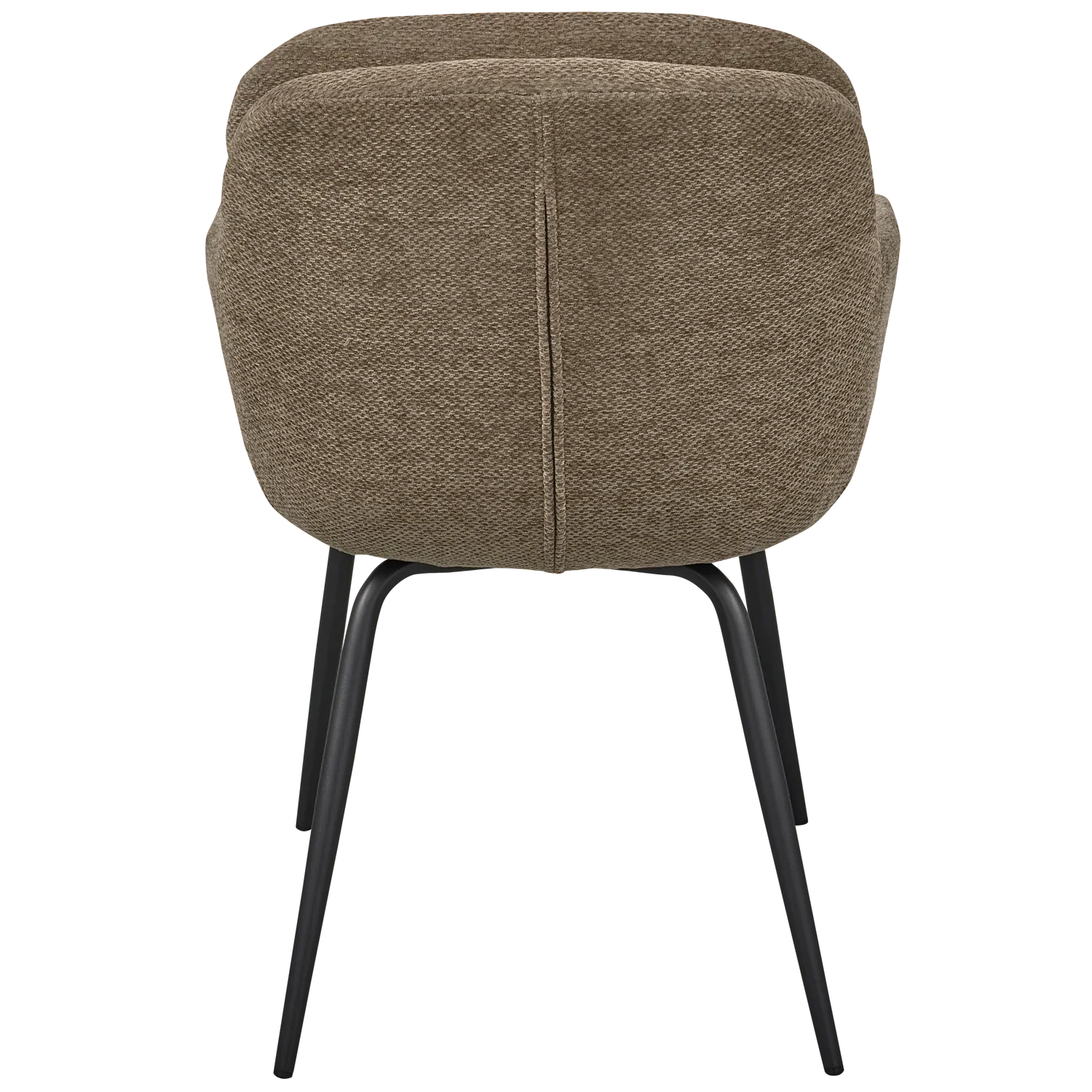 RUNA DINING CHAIR CHENILLE DARK SAND