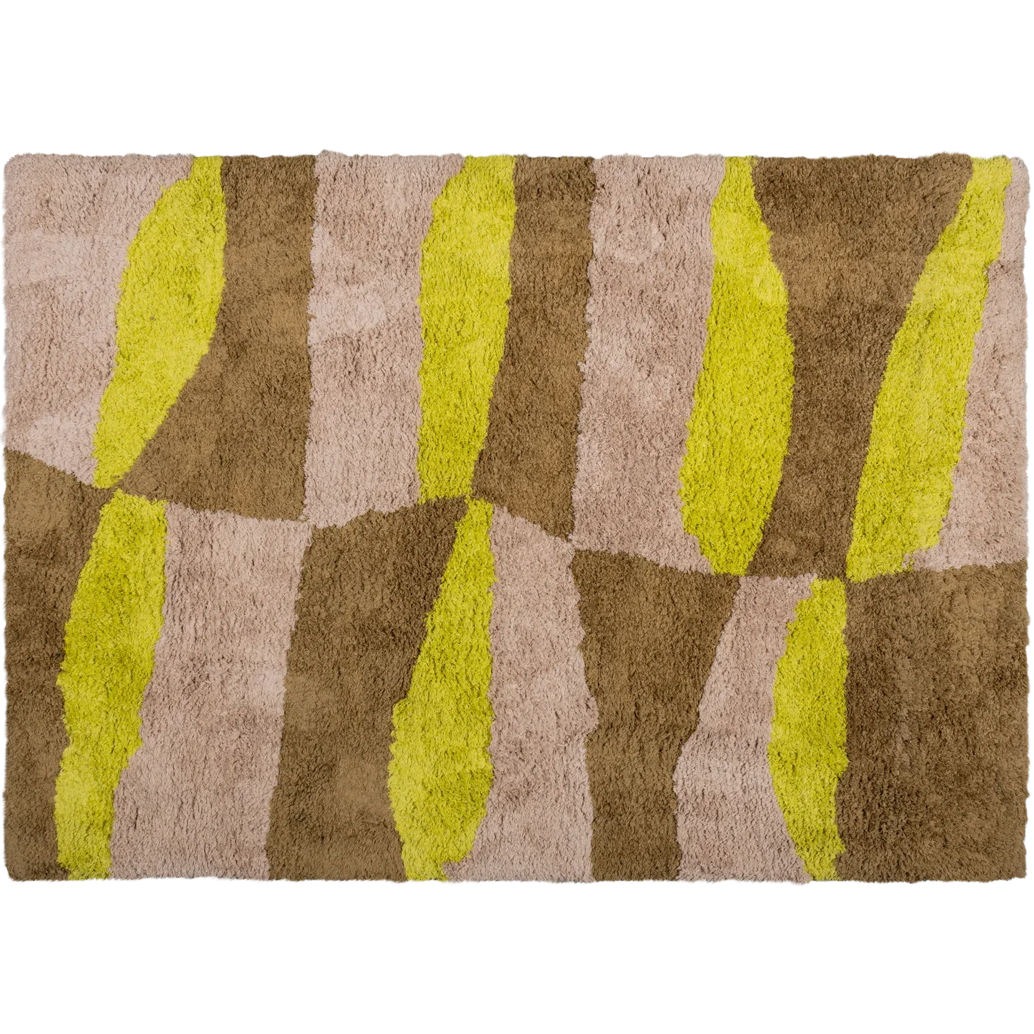 MUSA RUG GRAPHIC DESIGN NATURAL/YELLOW 170x240CM