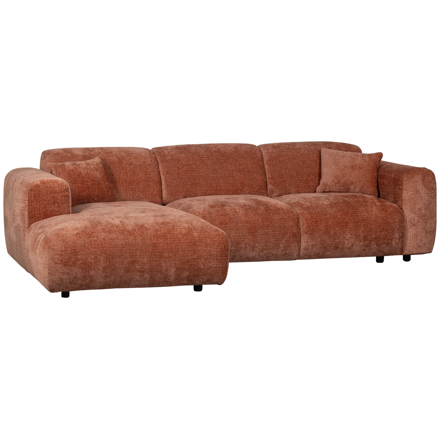 WOOOD canapea mare CLOUD CHAISE LONGUE | 100% Pes | Terra | 80x290x165 cm