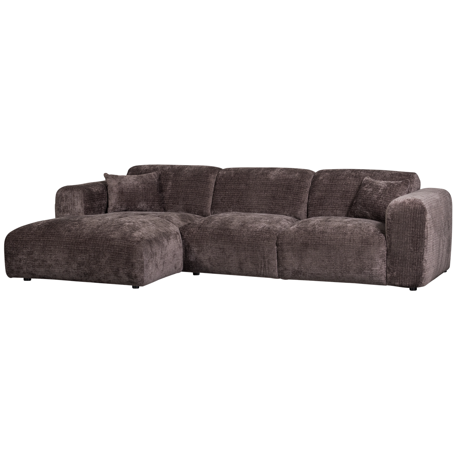 WOOOD canapea mare CLOUD CHAISE LONGUE | 100% Pes | Maro | 80x290x165 cm