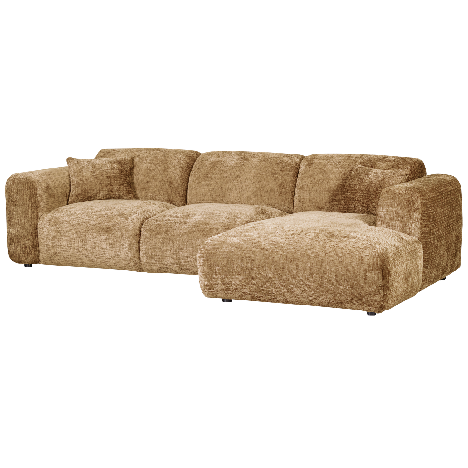 WOOOD canapea mare CLOUD CHAISE LONGUE | 100% Pes | Galben | 80x290x165 cm