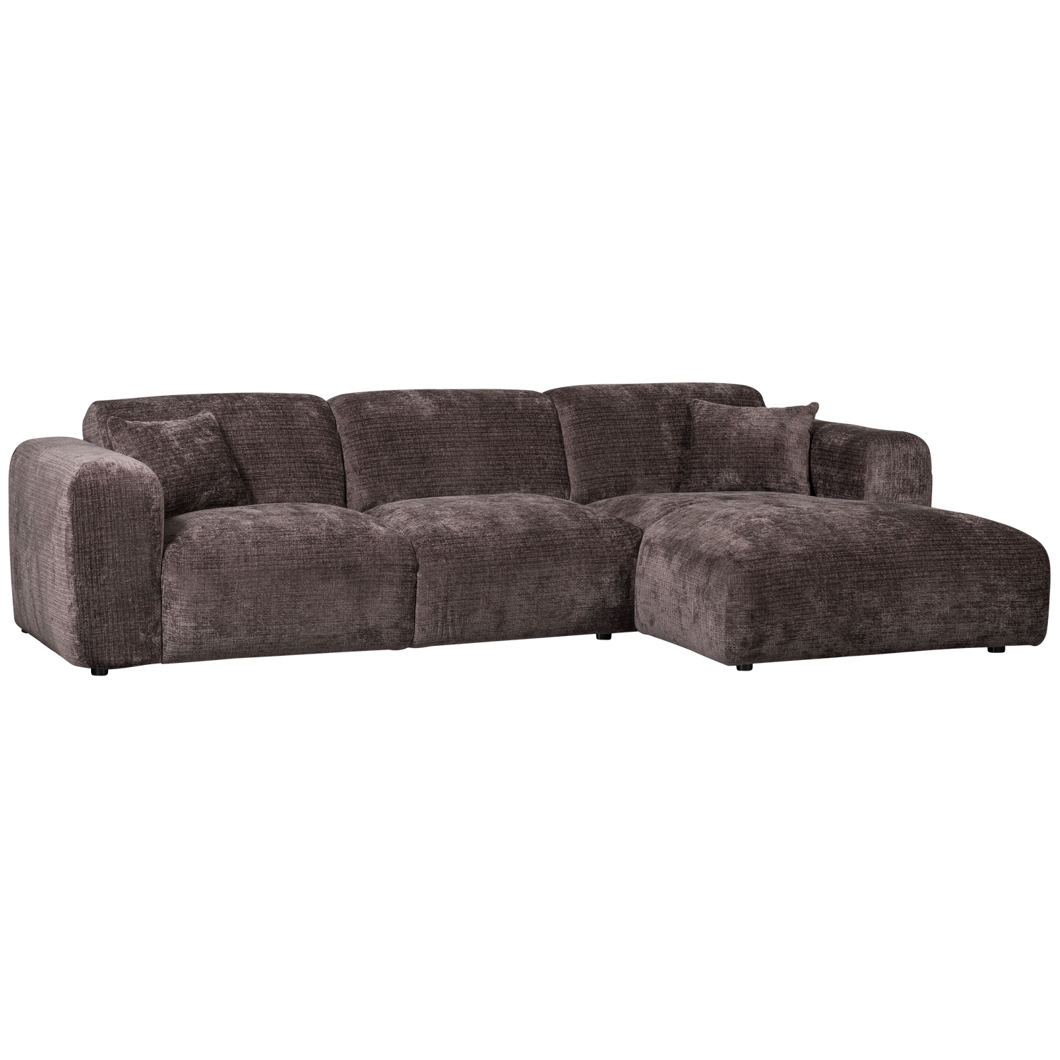 WOOOD canapea mare CLOUD CHAISE LONGUE | 100% Pes | Maro | 80x290x165 cm