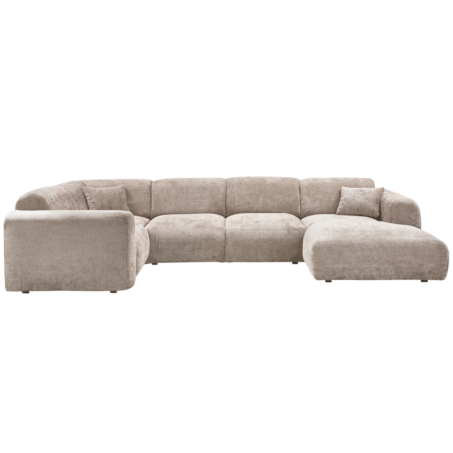 WOOOD canapea colt CLOUD | 100% Pes | Natural | 80x345x198 cm
