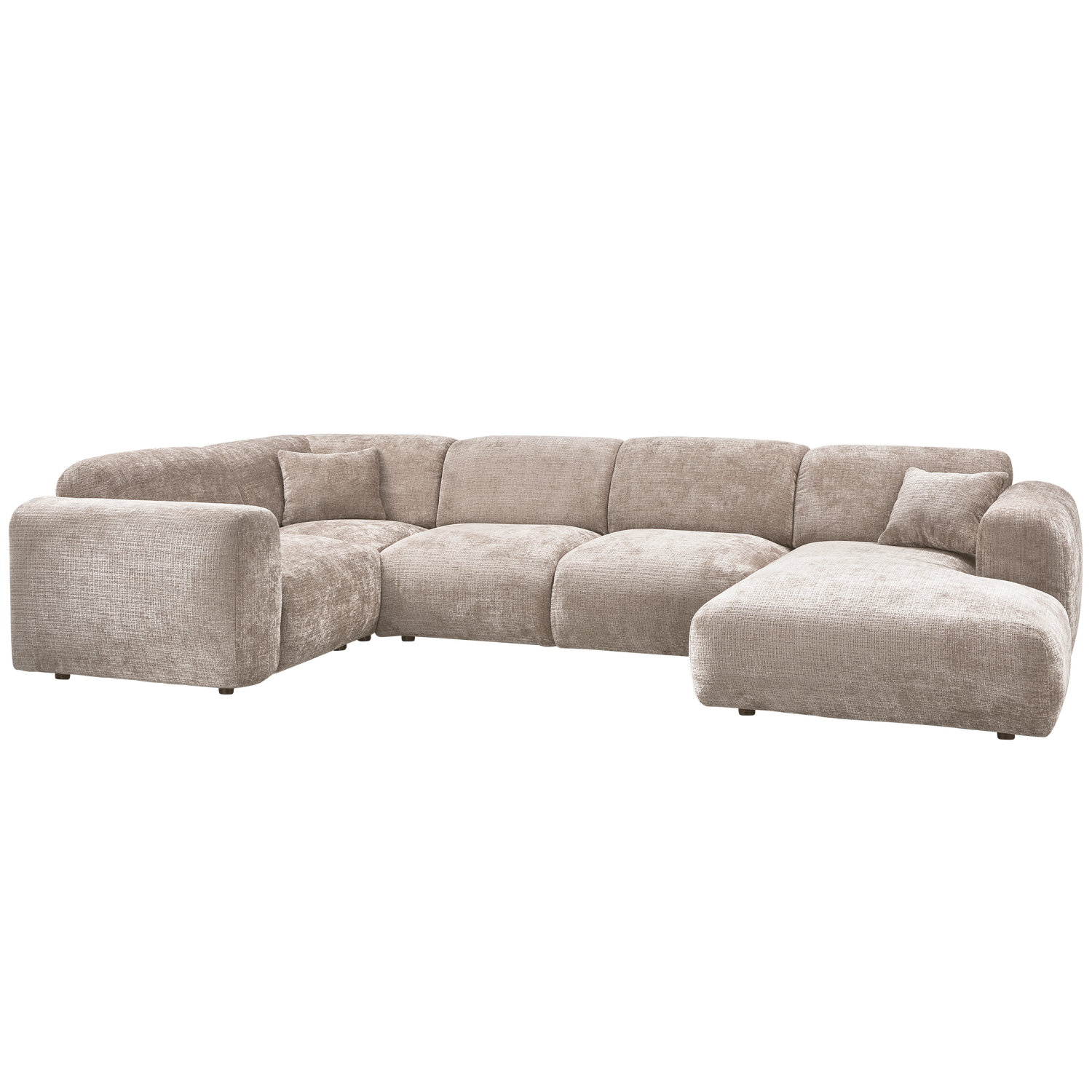 WOOOD canapea colt CLOUD | 100% Pes | Natural | 80x345x198 cm