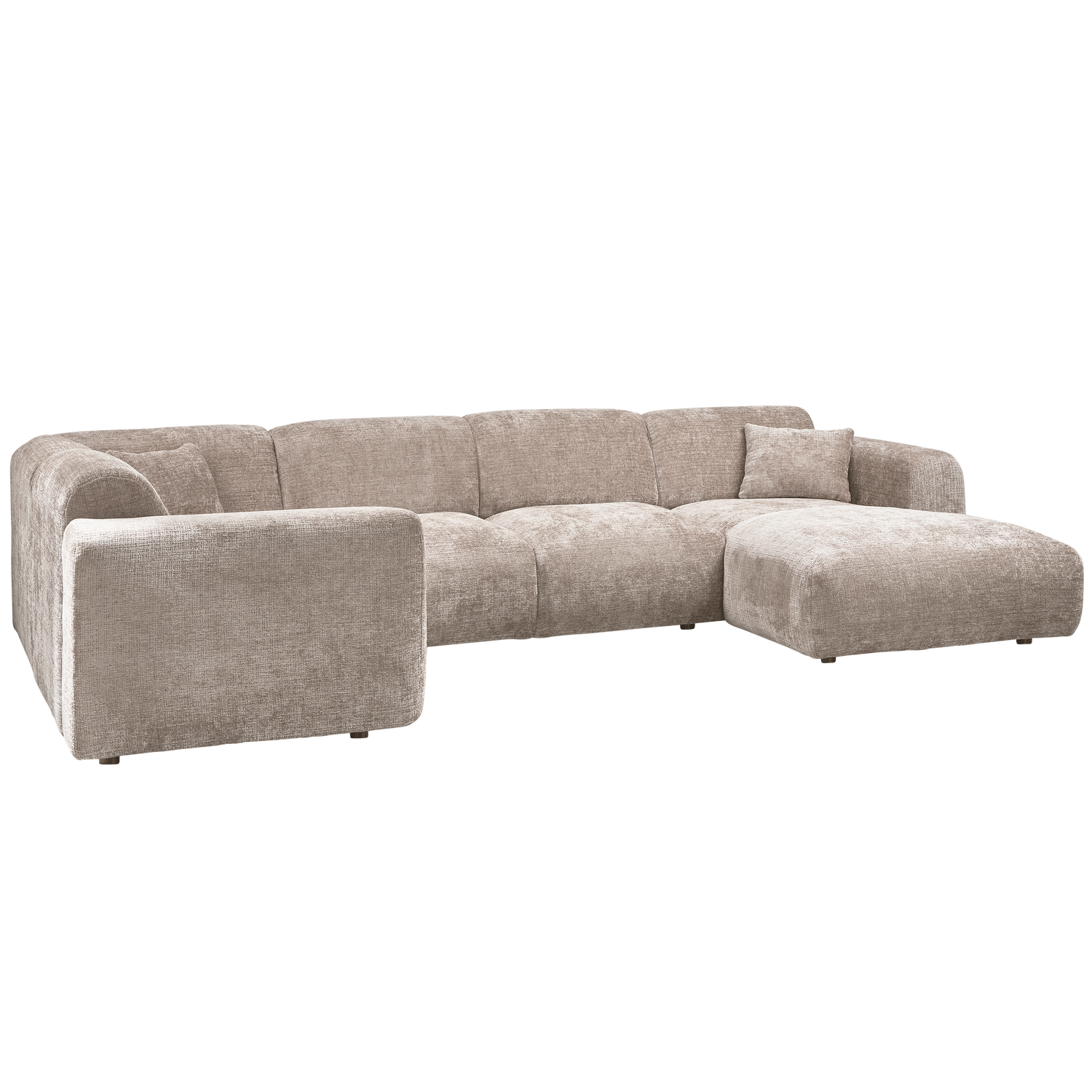 WOOOD canapea colt CLOUD | 100% Pes | Natural | 80x345x198 cm