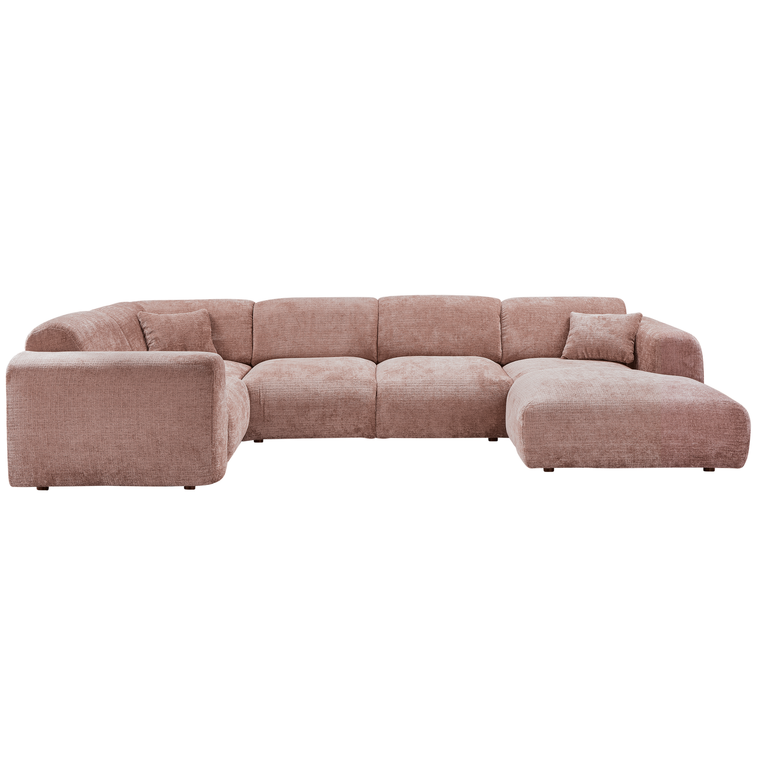 WOOOD canapea colt CLOUD | 100% Pes | Taupe | 80x345x198 cm