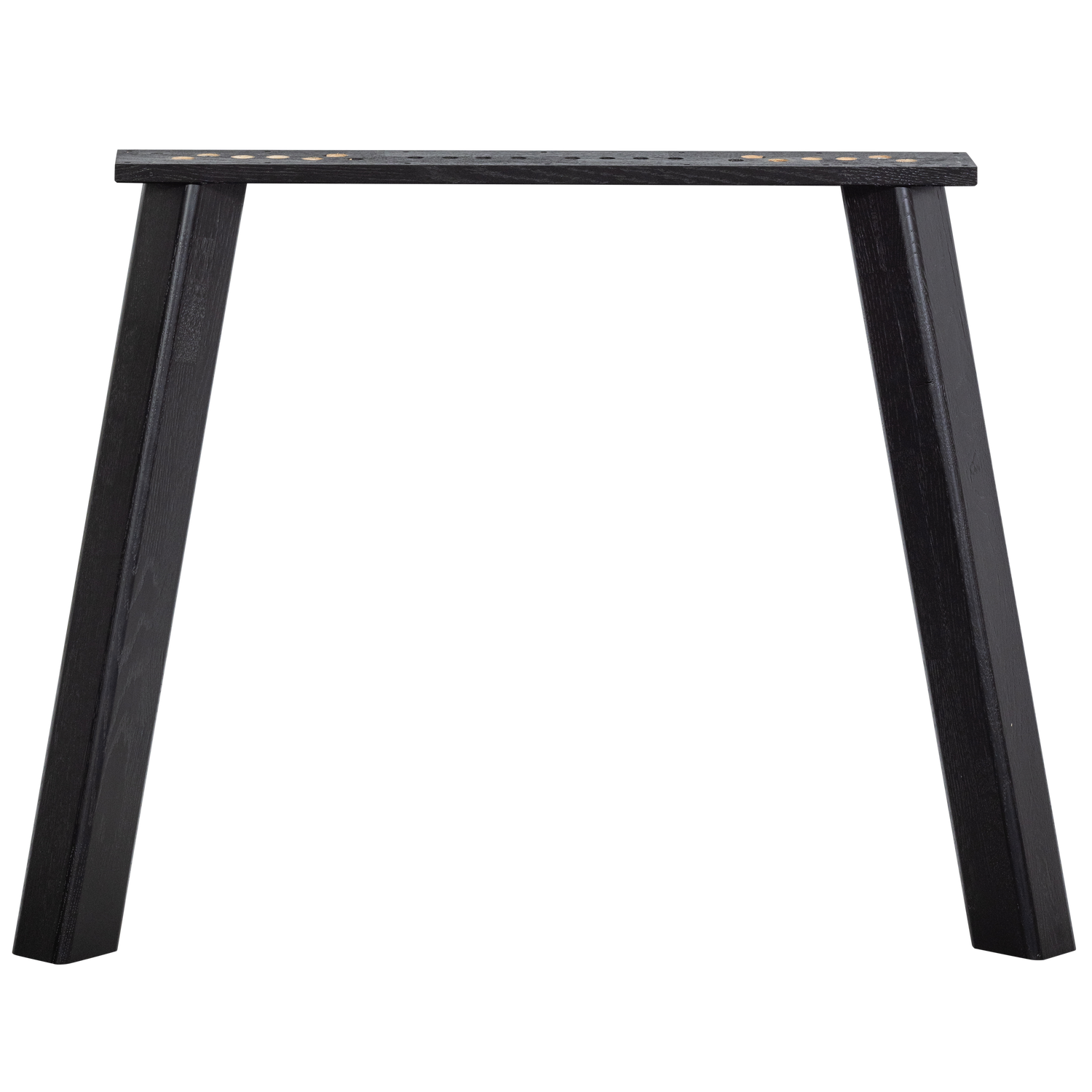 WOOOD picioare masa HAARLEM 4-POSITION | Stejar | Negru | 73x79x11 cm