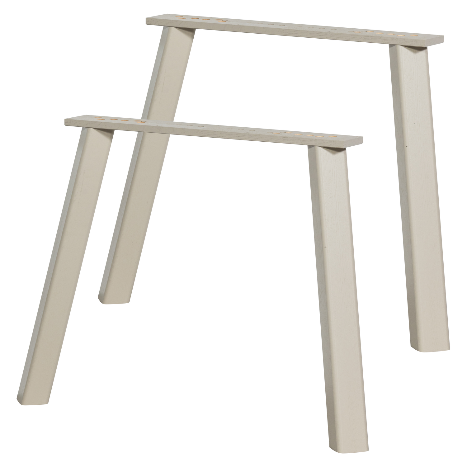 WOOOD picioare masa HAARLEM 4-POSITION | Stejar | Dakargrau | 73x79x11 cm
