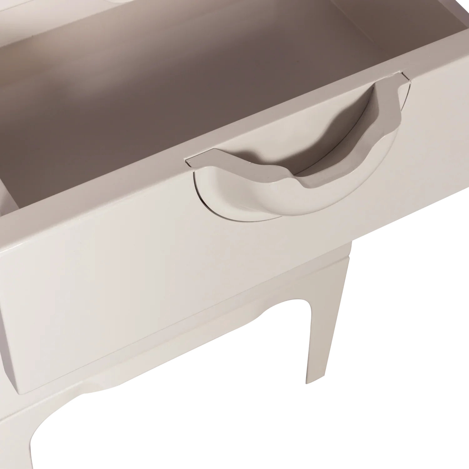 MERGE CABINET WITH 4 DRAWERS EUCALYPTUS WOOD GREIGE