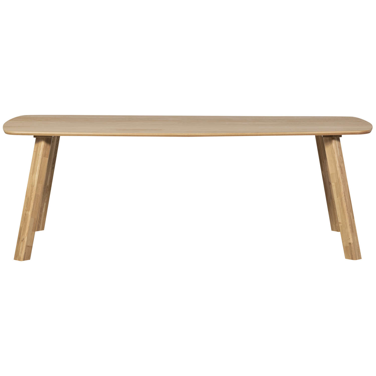 TABLO TABLE DANISH OVAL TGL 220x100CM TRANSPARANT [fsc]