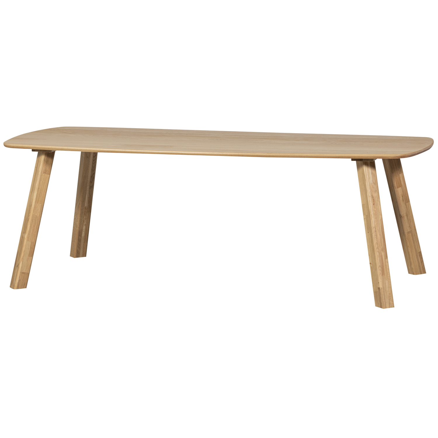 TABLO TABLE DANISH OVAL TGL 220x100CM TRANSPARANT [fsc]