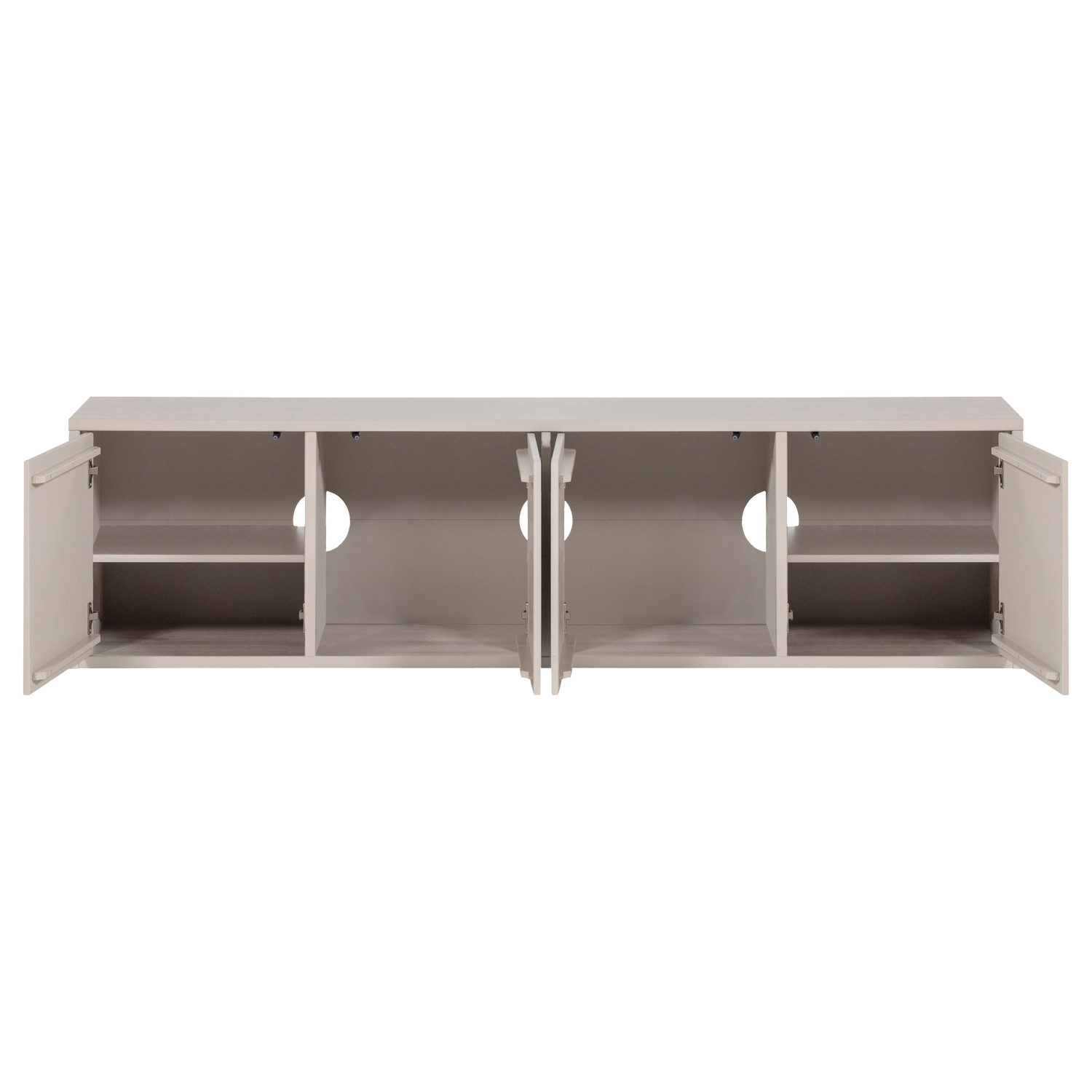 WOOOD MEREL TV UNIT PINE DUST [fsc] | pine | dust | 50x200x39 cm