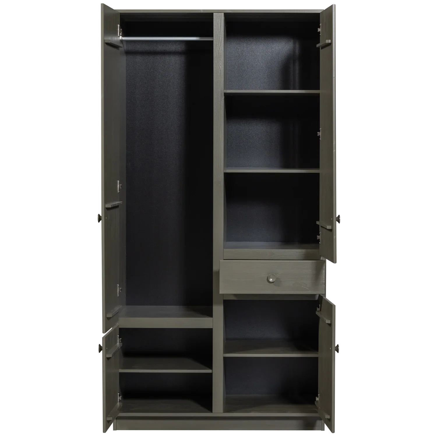 ALFIE WARDROBE 107CM PINE FOREST [fsc]