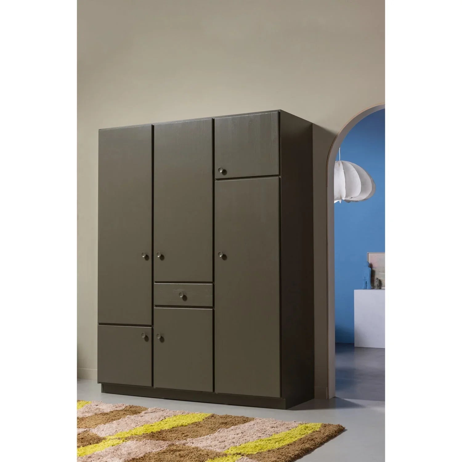 ALFIE WARDROBE 160CM PINE FOREST [fsc]