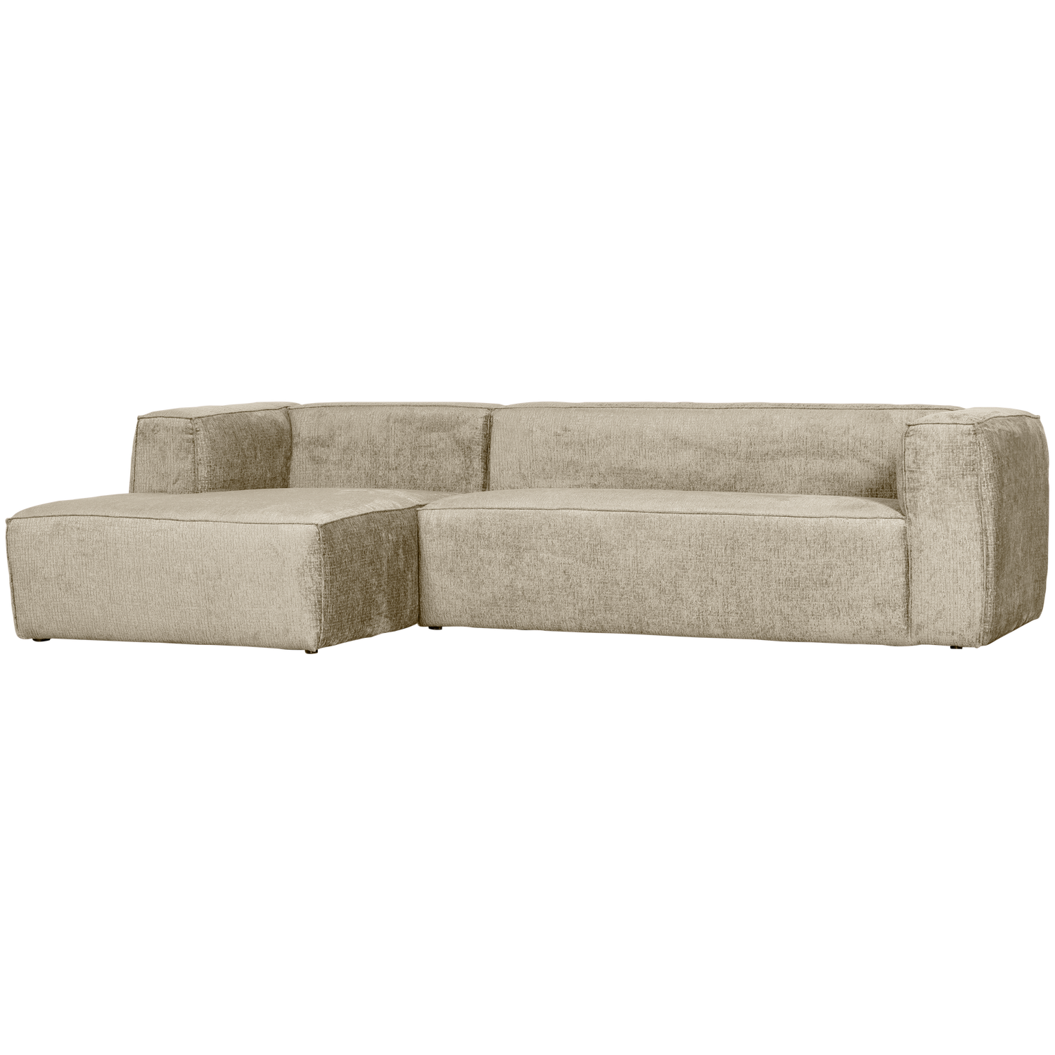 WOOOD canapea colt BEAN | poliester | Buttermilk | 73x305x175 cm